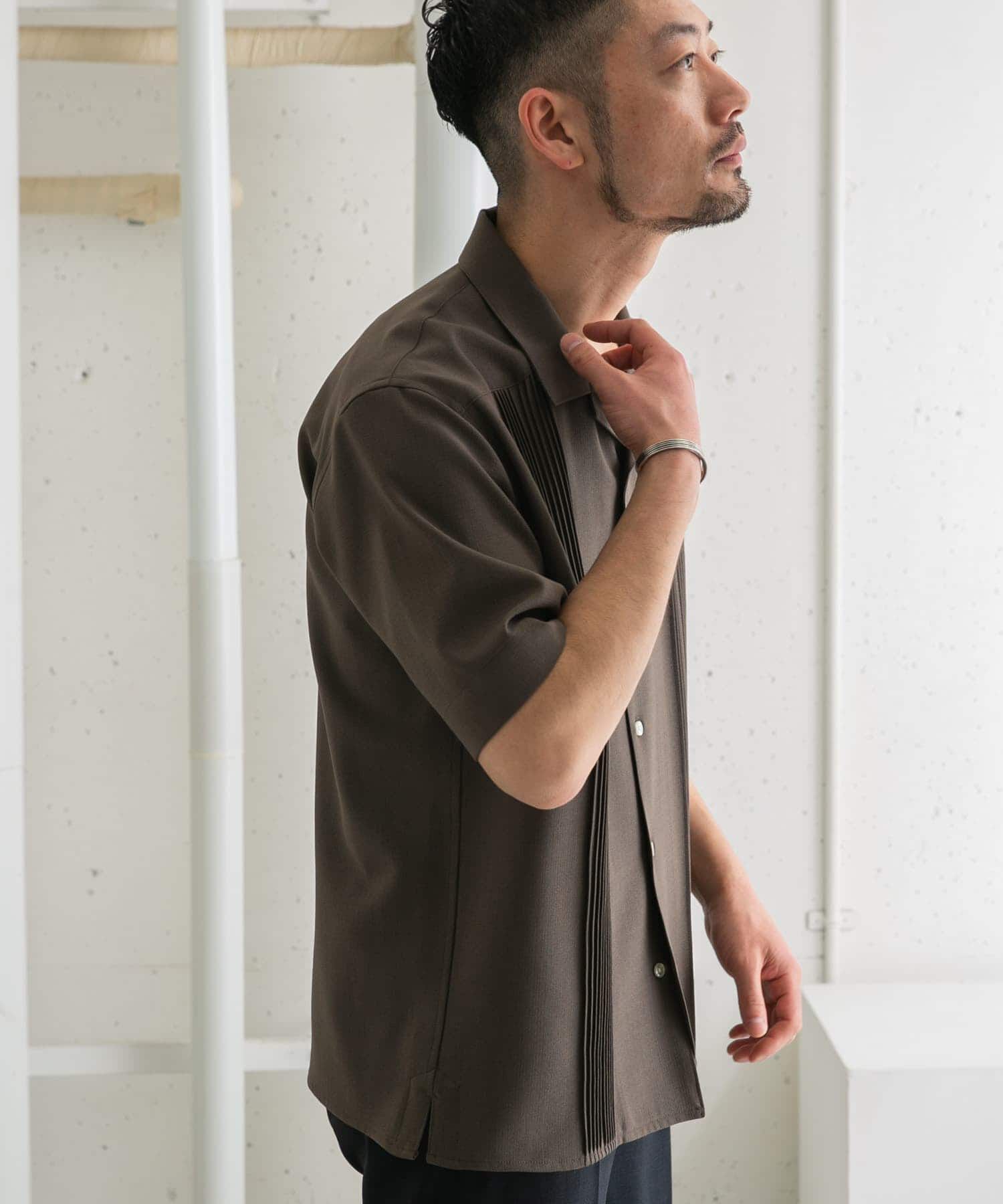 URBAN RESEARCH ROSSO「『WEB限定』『XLサイズあり』ウォッシャブルドライタッチ半袖シャツ」|シャツ・ブラウス|