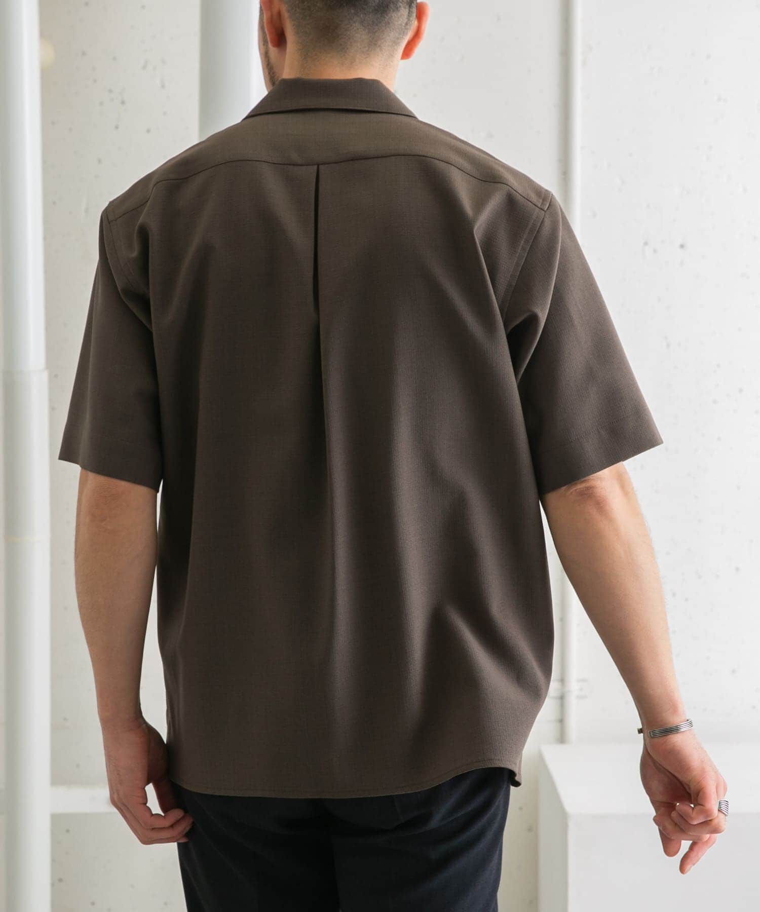 URBAN RESEARCH ROSSO「『WEB限定』『XLサイズあり』ウォッシャブルドライタッチ半袖シャツ」|シャツ・ブラウス|