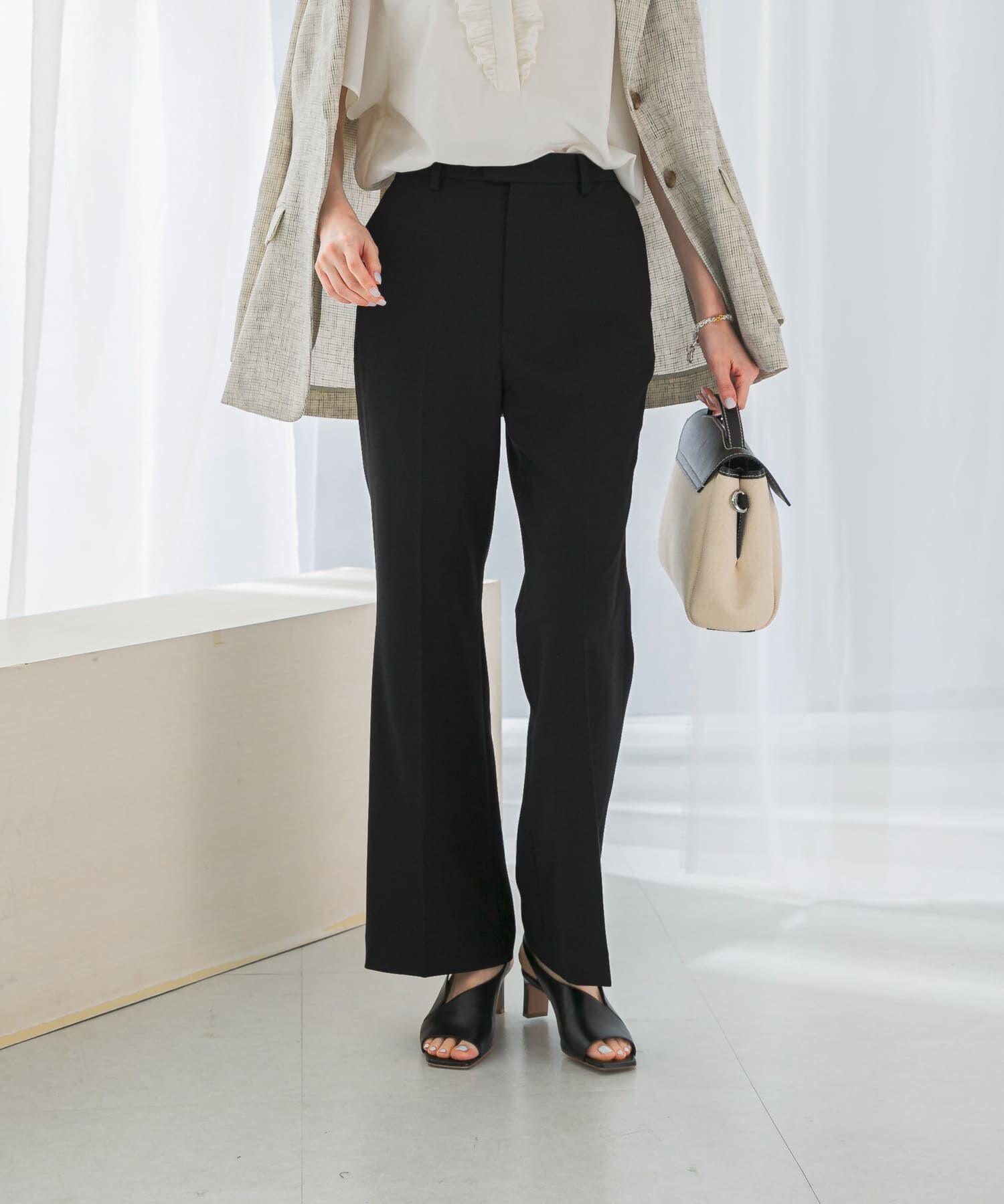 URBAN RESEARCH ROSSO「イージーケアセミフレアパンツ」|その他|