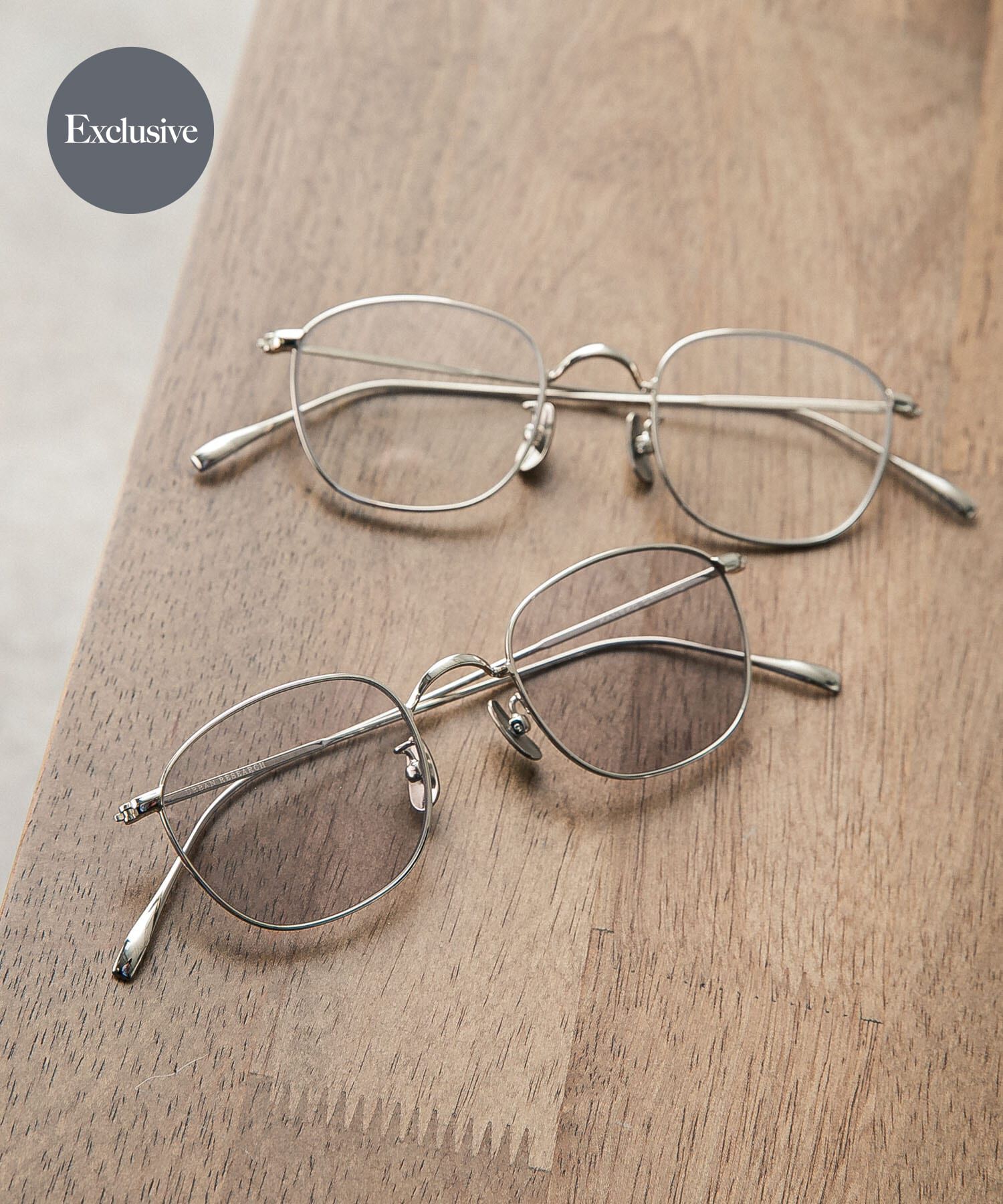 URBAN RESEARCH「『別注』KANEKO OPTICAL&times;URBAN RESEARCH　URA-8」|メガネ|