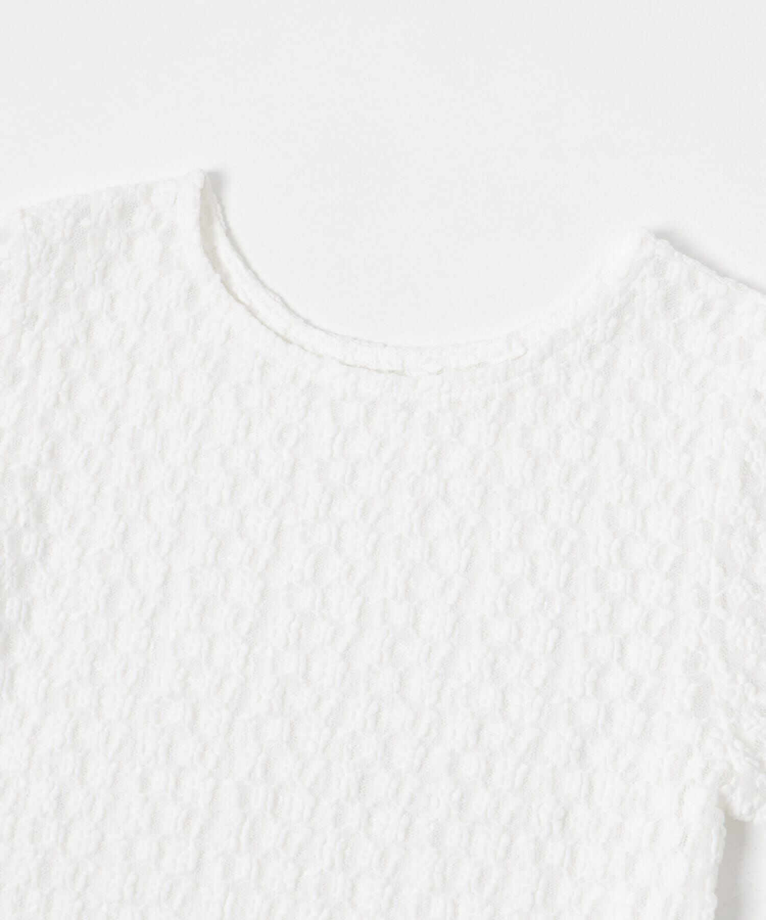 URBAN RESEARCH「ストレッチレースプルオーバー」|Tシャツ・カットソー|