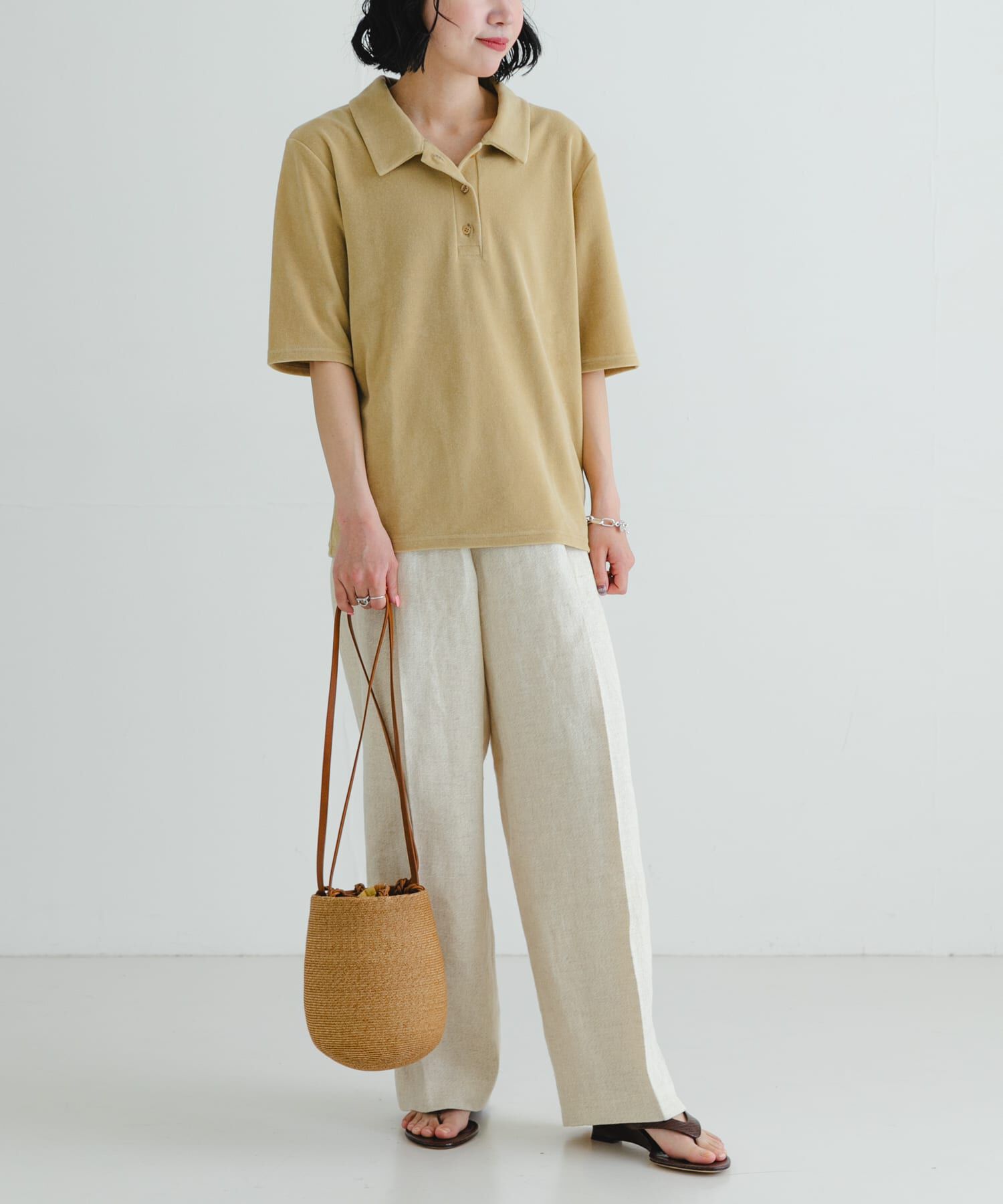 URBAN RESEARCH「『3サイズ展開』new basic　リネンハイウエストパンツ」|その他|