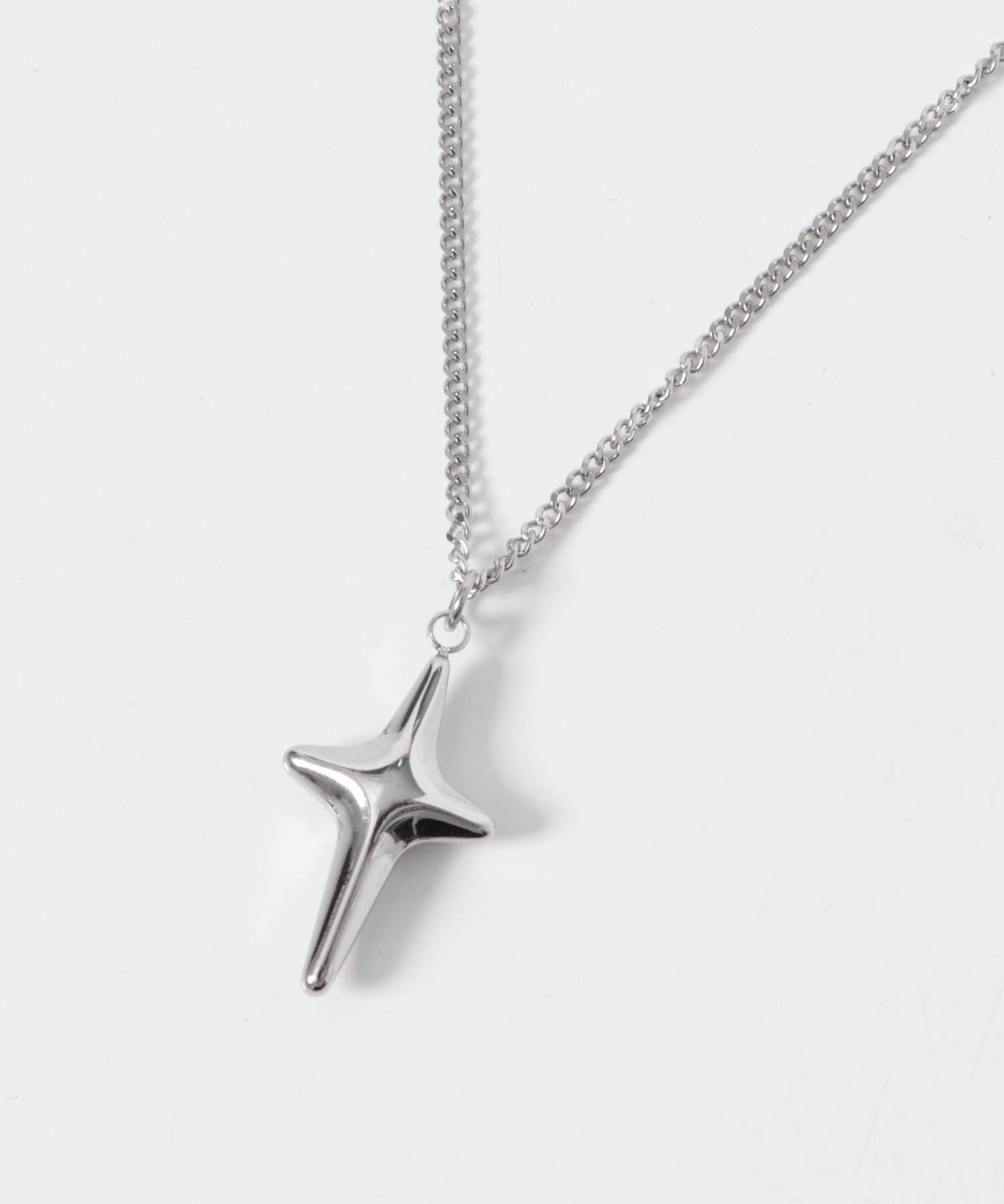 SMELLY「ステンレススパークリートップネックレス」|ネックレス|