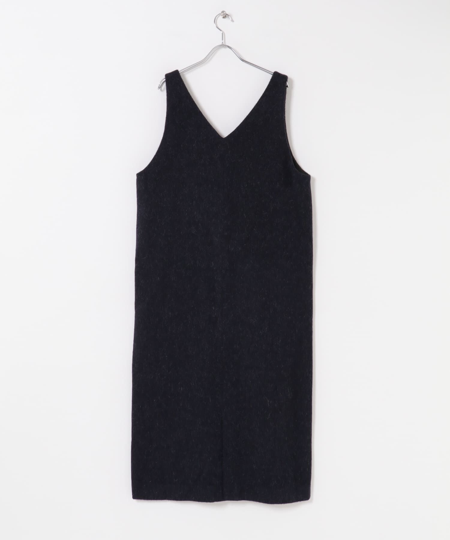 かぐれ「Vネックウールシャギーワンピース」|ワンピース|
