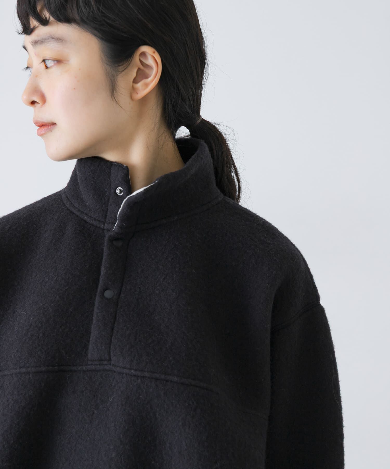 かぐれ「ウールコットンフリースプルオーバー」|その他|