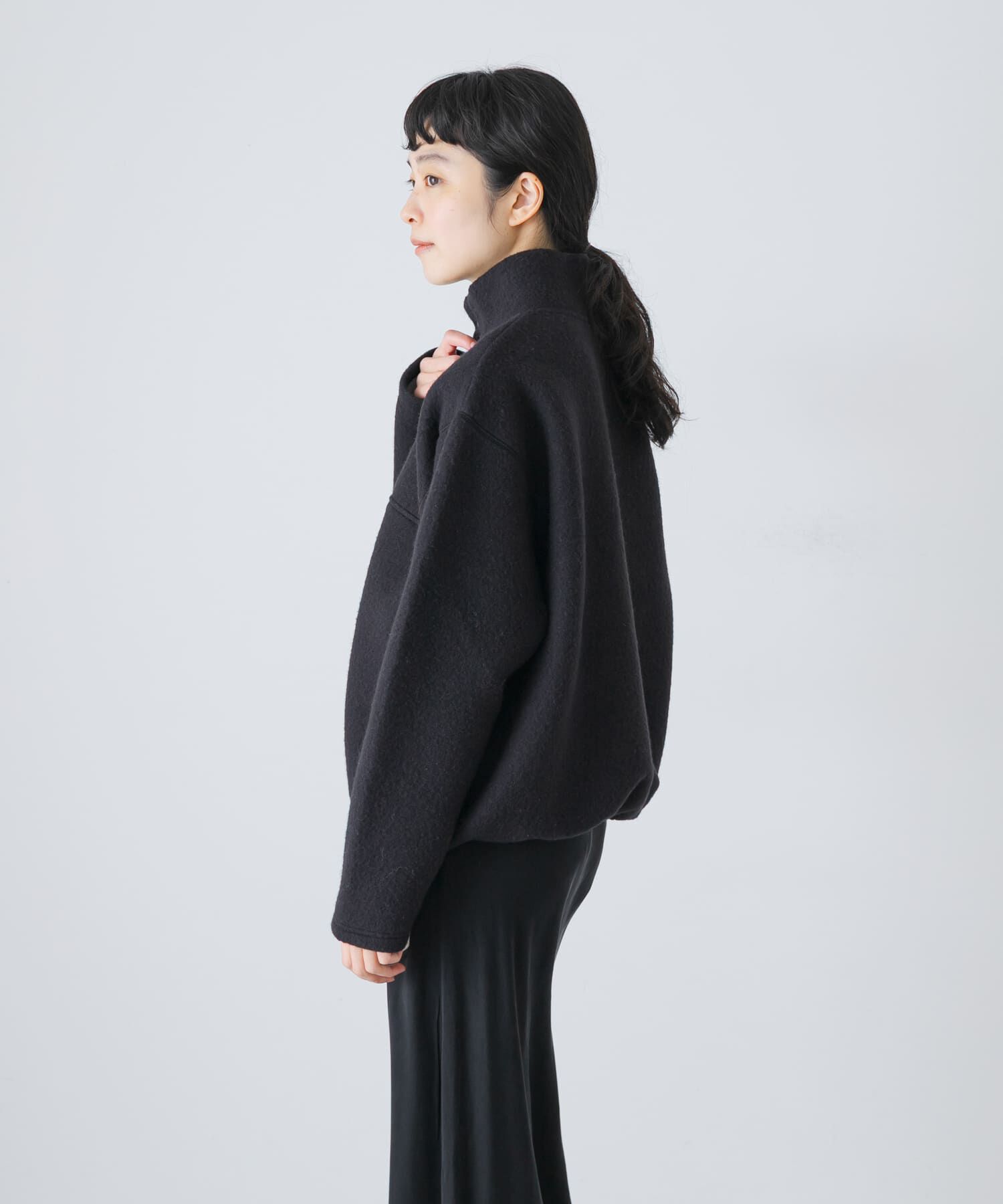 かぐれ「ウールコットンフリースプルオーバー」|その他|