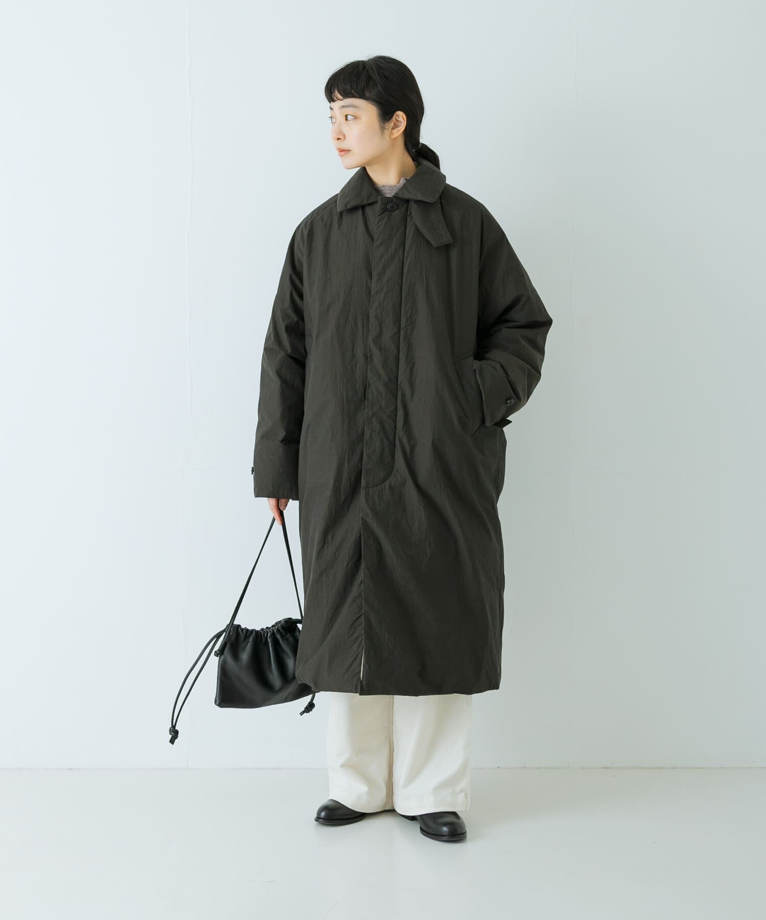 かぐれ「コットンダウンコート」|ダウン|