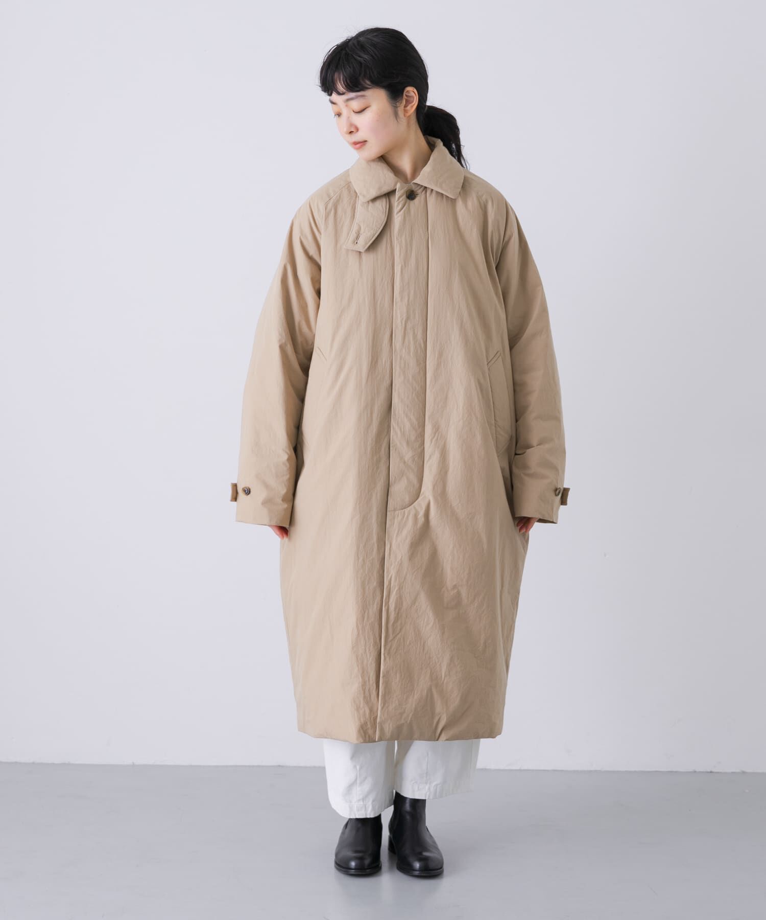 かぐれ「コットンダウンコート」|ダウン|