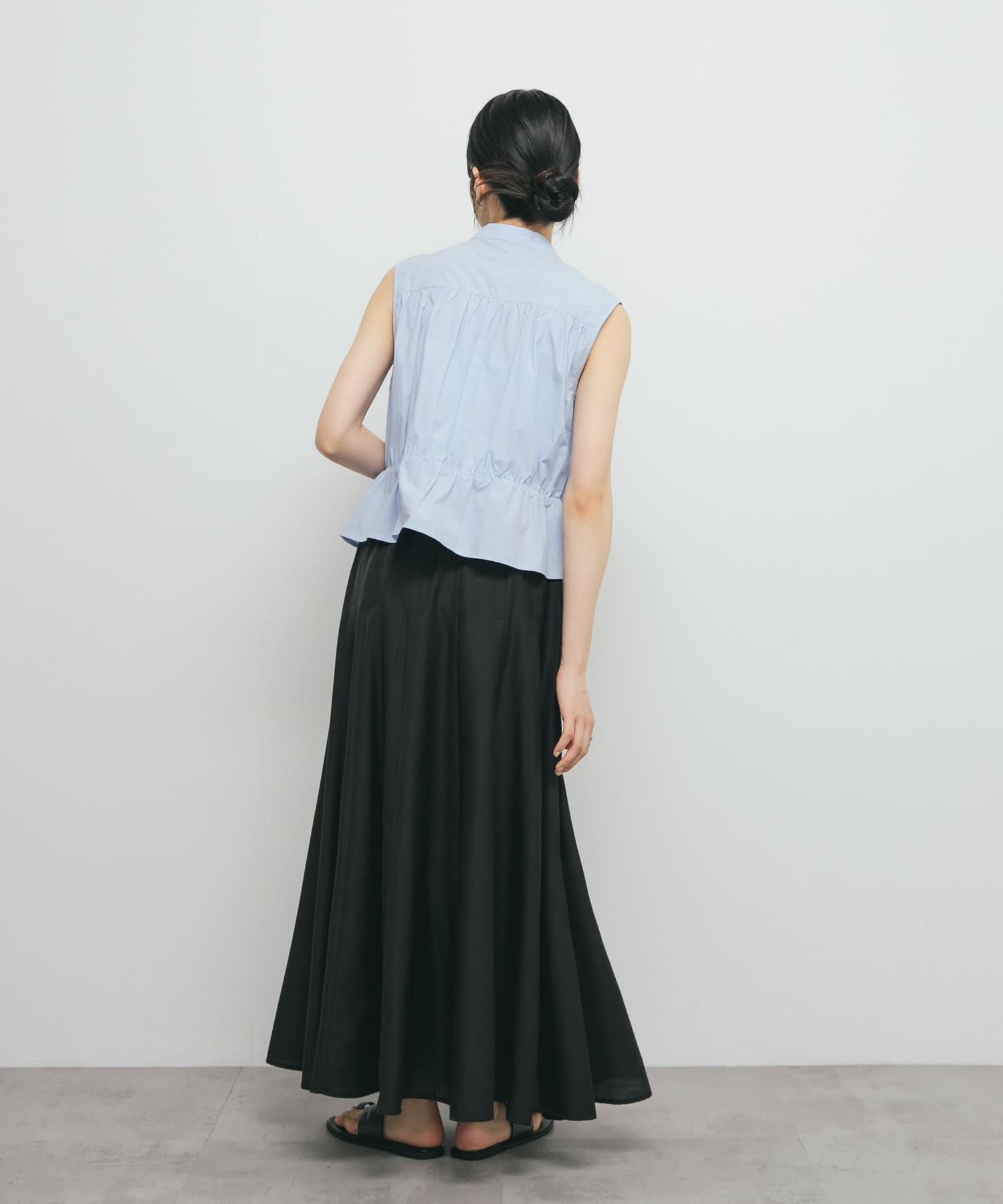  「ワイドフレアシアースカート」|スカート|