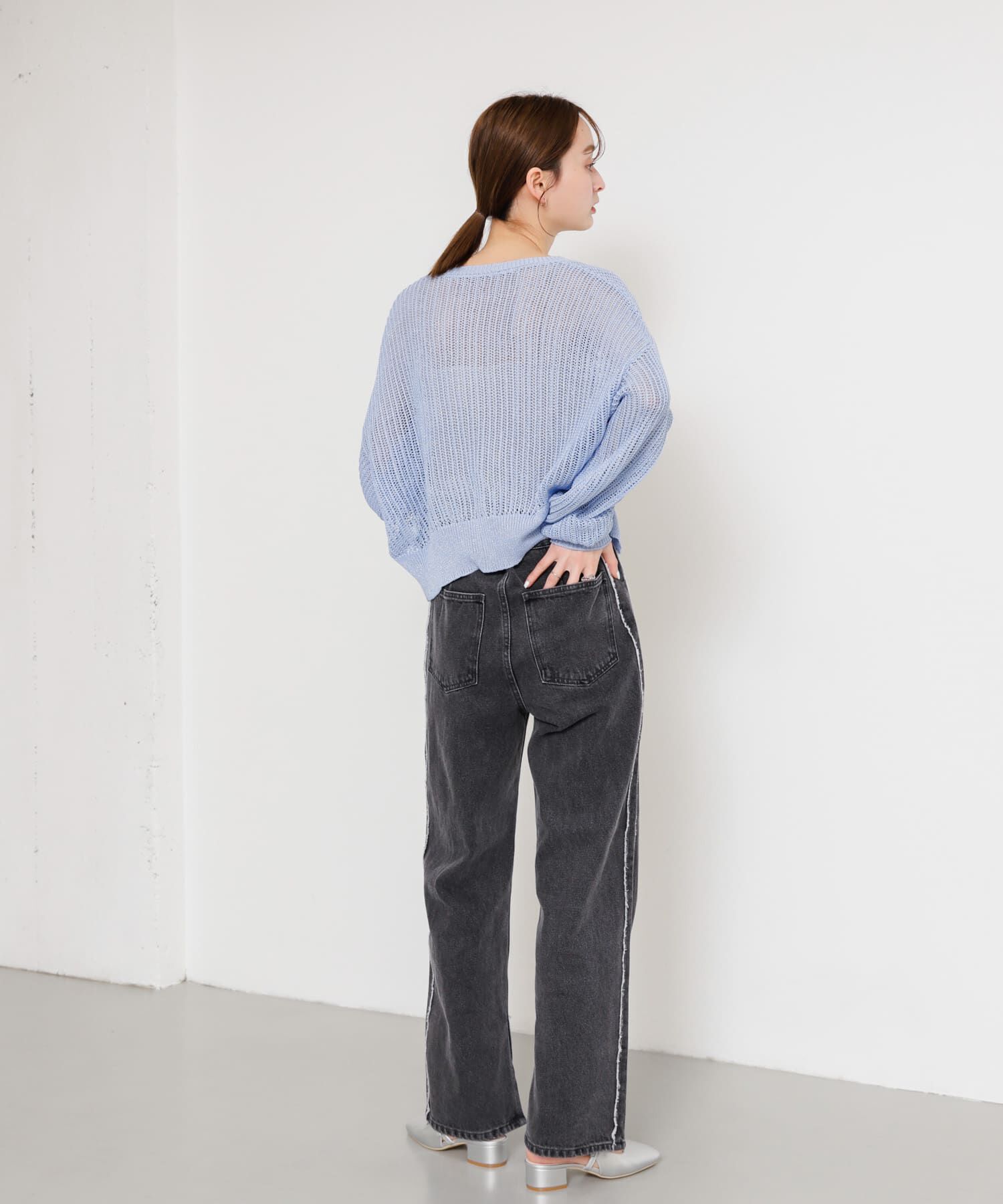 SENSE OF PLACE by URBAN RESEARCH「サイドフリンジデニム」|デニム|