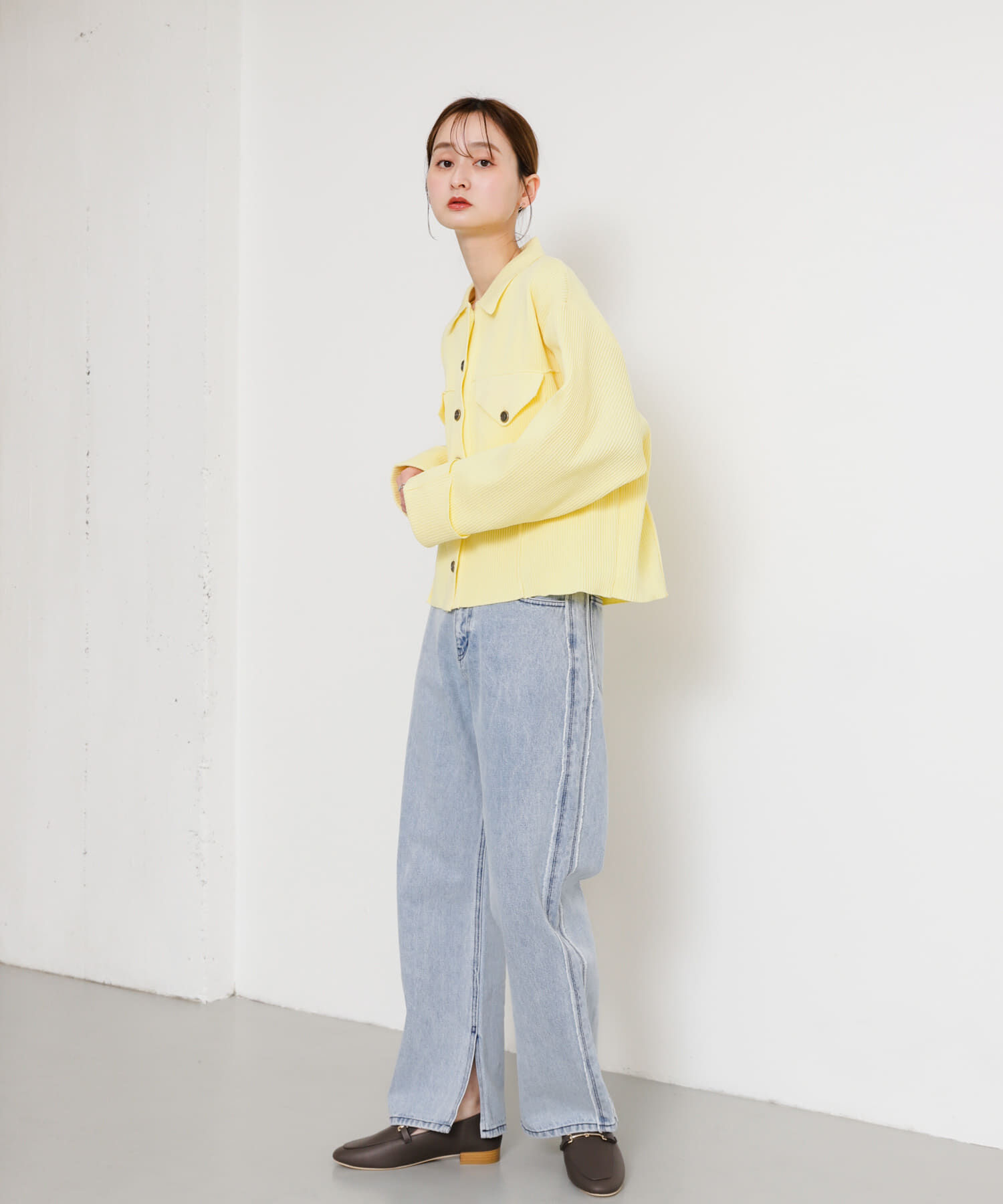 SENSE OF PLACE by URBAN RESEARCH「サイドフリンジデニム」|デニム|