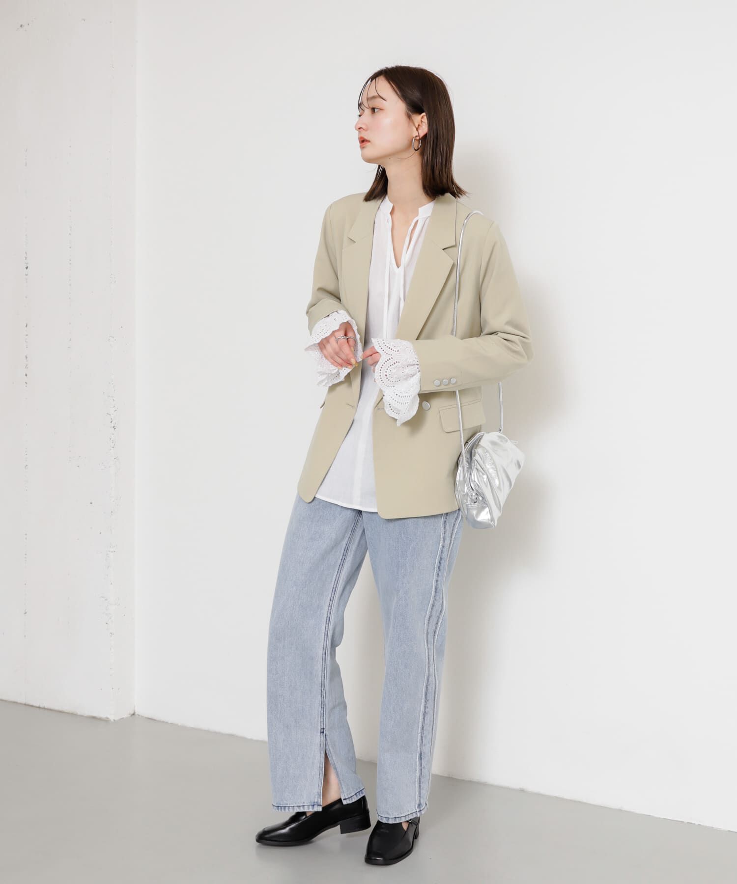 SENSE OF PLACE by URBAN RESEARCH「サイドフリンジデニム」|デニム|