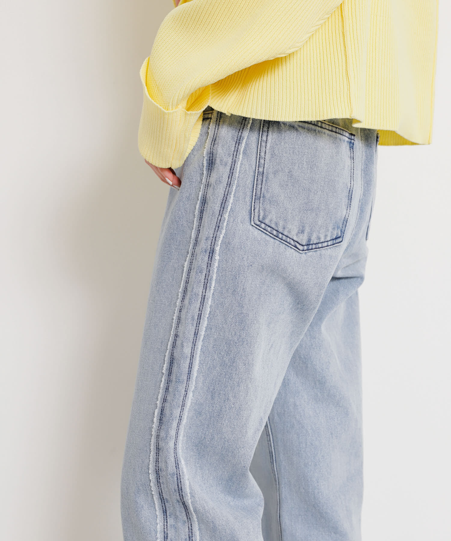 SENSE OF PLACE by URBAN RESEARCH「サイドフリンジデニム」|デニム|