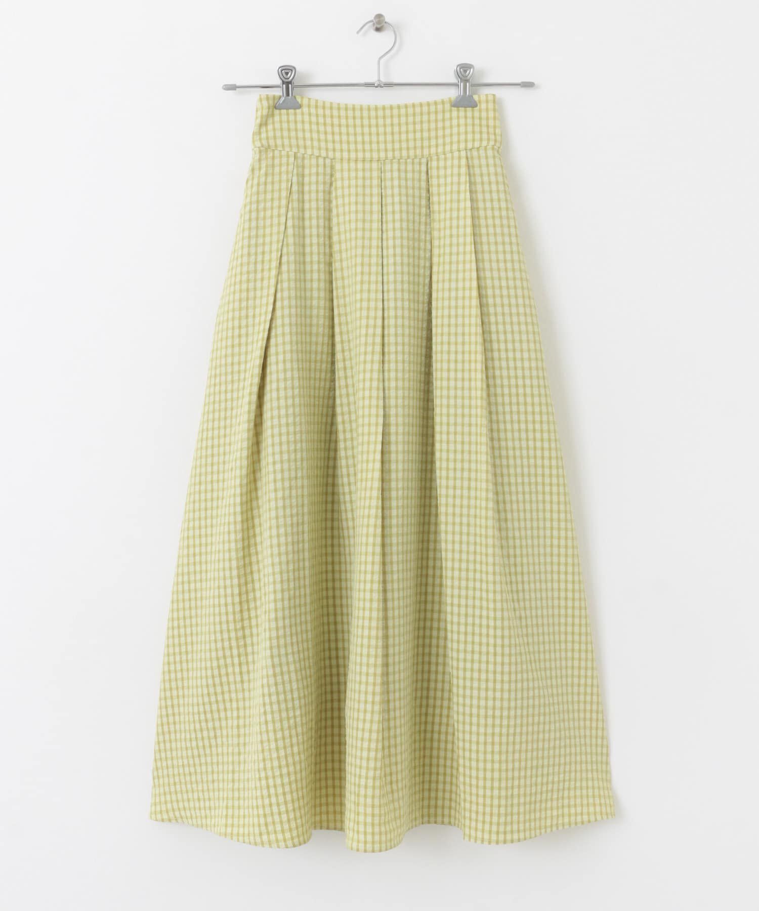 SENSE OF PLACE by URBAN RESEARCH「チェックボリュームスカート」|スカート|