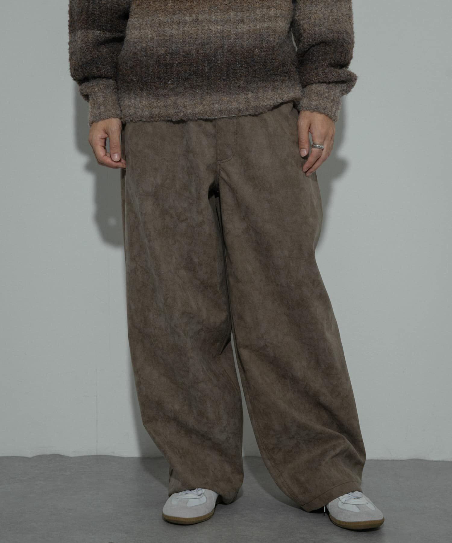 SENSE OF PLACE by URBAN RESEARCH「フェイクスエード5pパンツ」|その他|カーキ