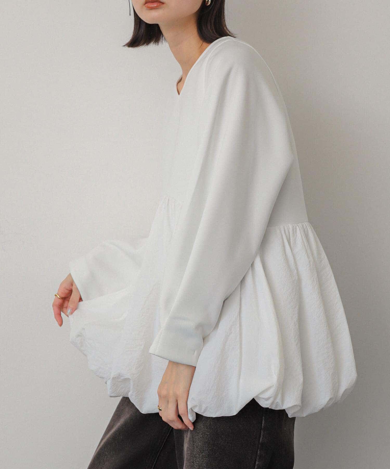 SENSE OF PLACE by URBAN RESEARCH「バルーンドッキングカットトップ」|Tシャツ・カットソー|