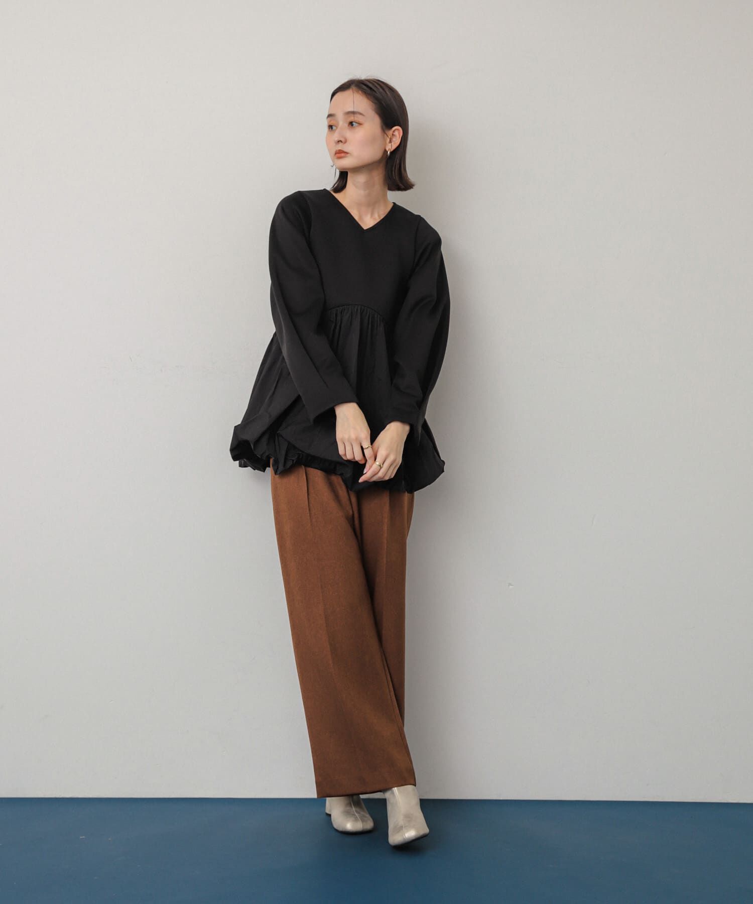 SENSE OF PLACE by URBAN RESEARCH「バルーンドッキングカットトップ」|Tシャツ・カットソー|