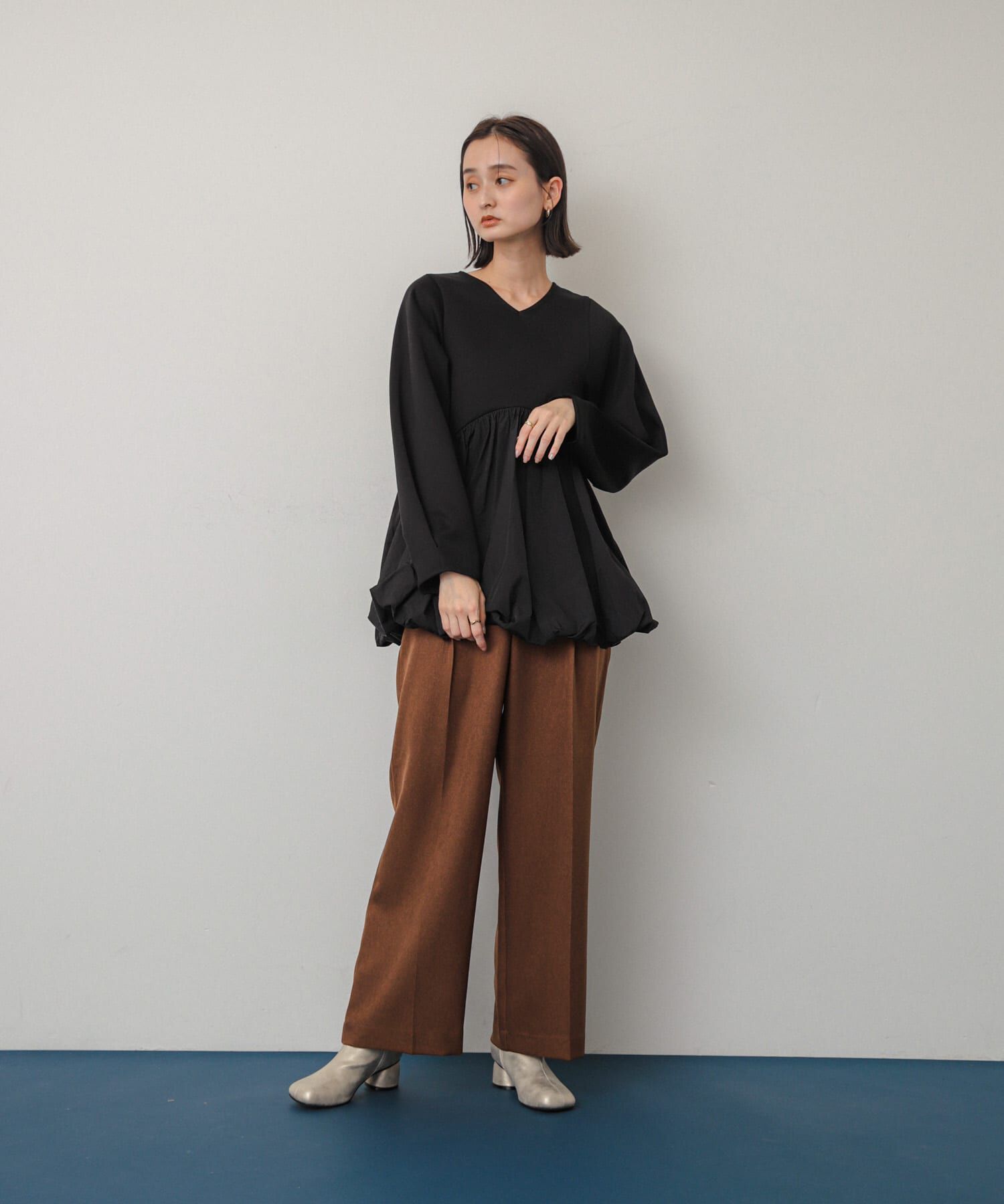 SENSE OF PLACE by URBAN RESEARCH「バルーンドッキングカットトップ」|Tシャツ・カットソー|