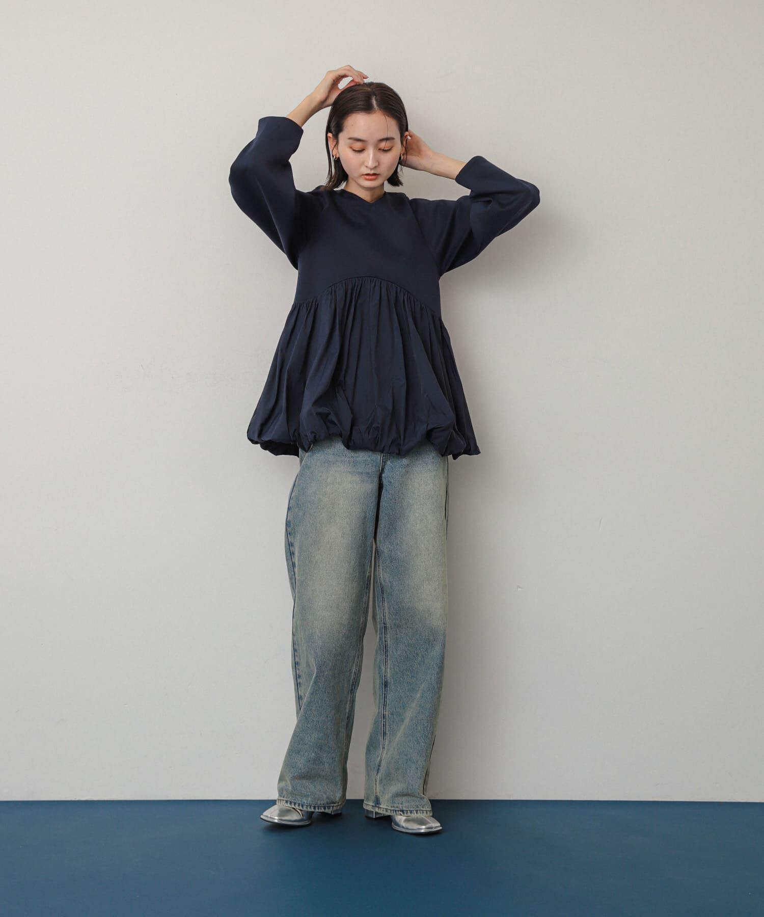 SENSE OF PLACE by URBAN RESEARCH「バルーンドッキングカットトップ」|Tシャツ・カットソー|