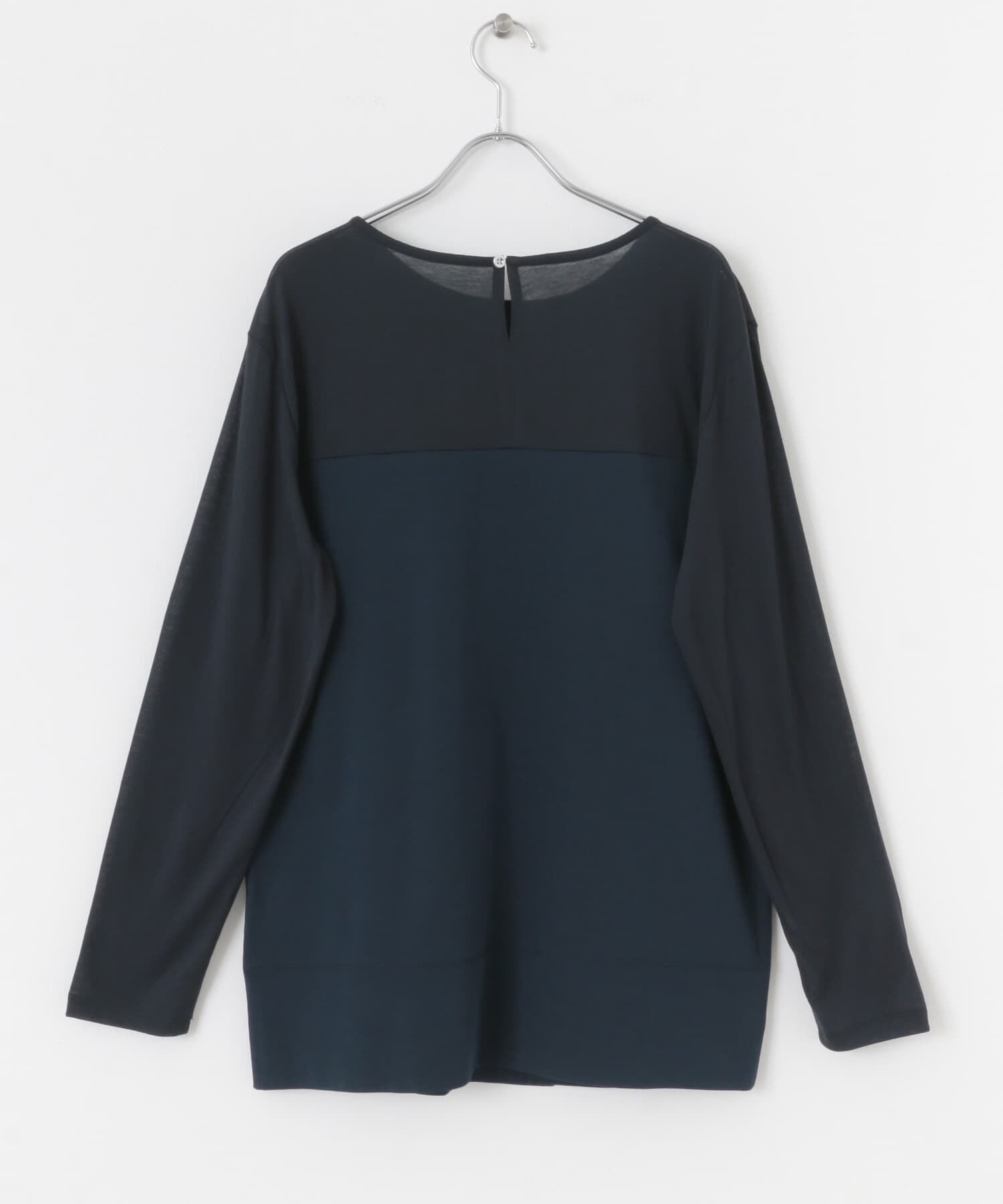 SENSE OF PLACE by URBAN RESEARCH「クルーネックドッキングスリットトップ」|Tシャツ・カットソー|