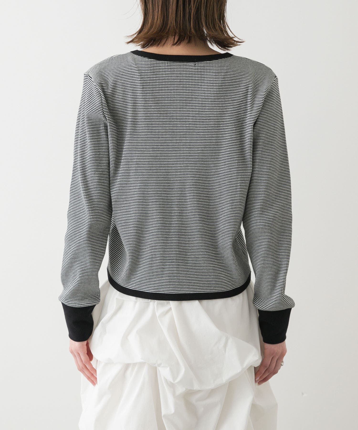 SENSE OF PLACE by URBAN RESEARCH「Vネックバイカラートップ」|Tシャツ・カットソー|