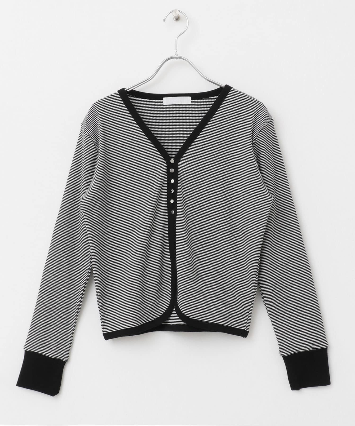 SENSE OF PLACE by URBAN RESEARCH「Vネックバイカラートップ」|Tシャツ・カットソー|