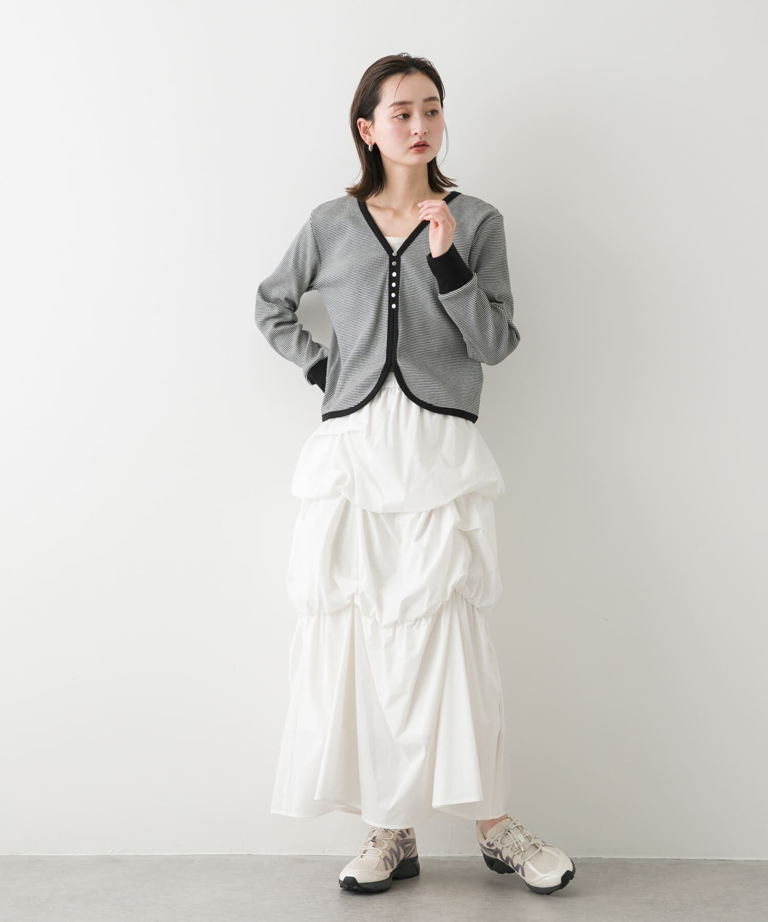 SENSE OF PLACE by URBAN RESEARCH「Vネックバイカラートップ」|Tシャツ・カットソー|