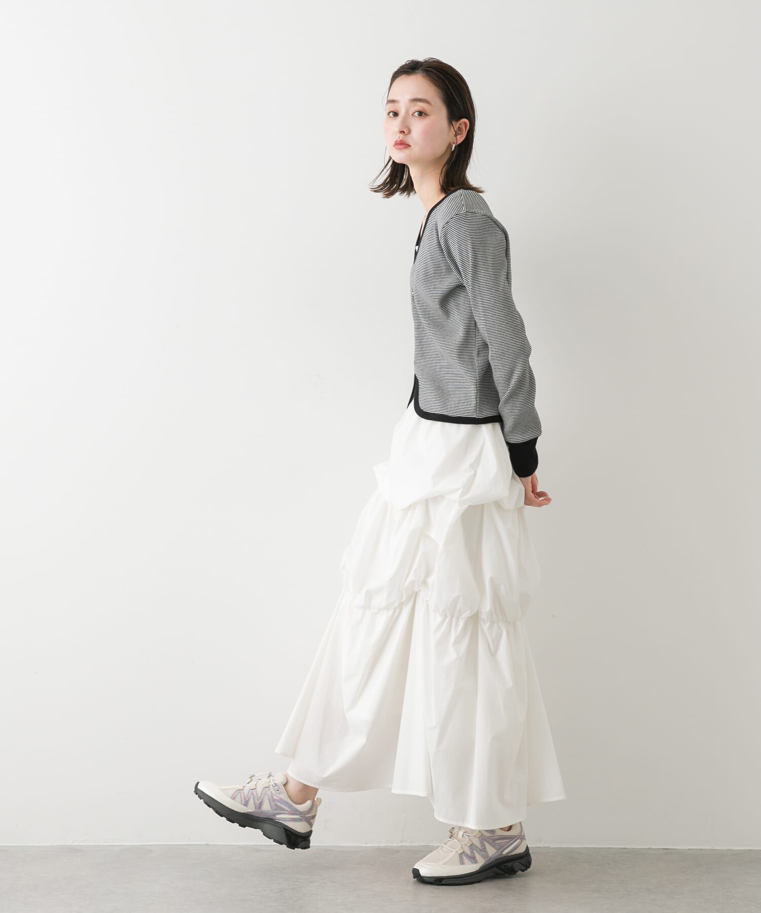 SENSE OF PLACE by URBAN RESEARCH「Vネックバイカラートップ」|Tシャツ・カットソー|