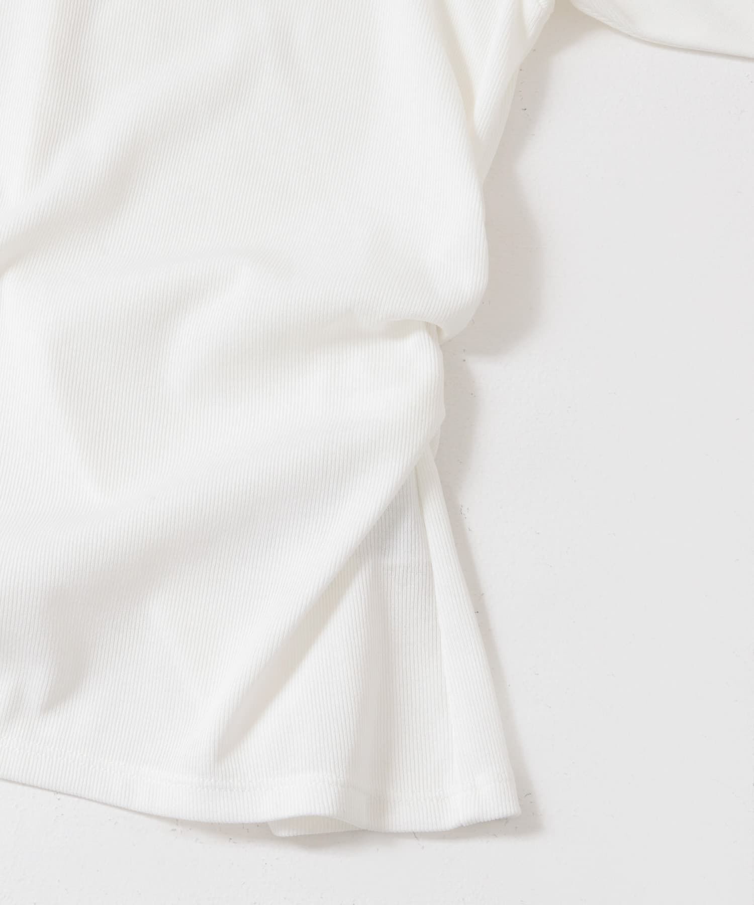 SENSE OF PLACE by URBAN RESEARCH「2WAYウエストギャザーリブトップ」|Tシャツ・カットソー|