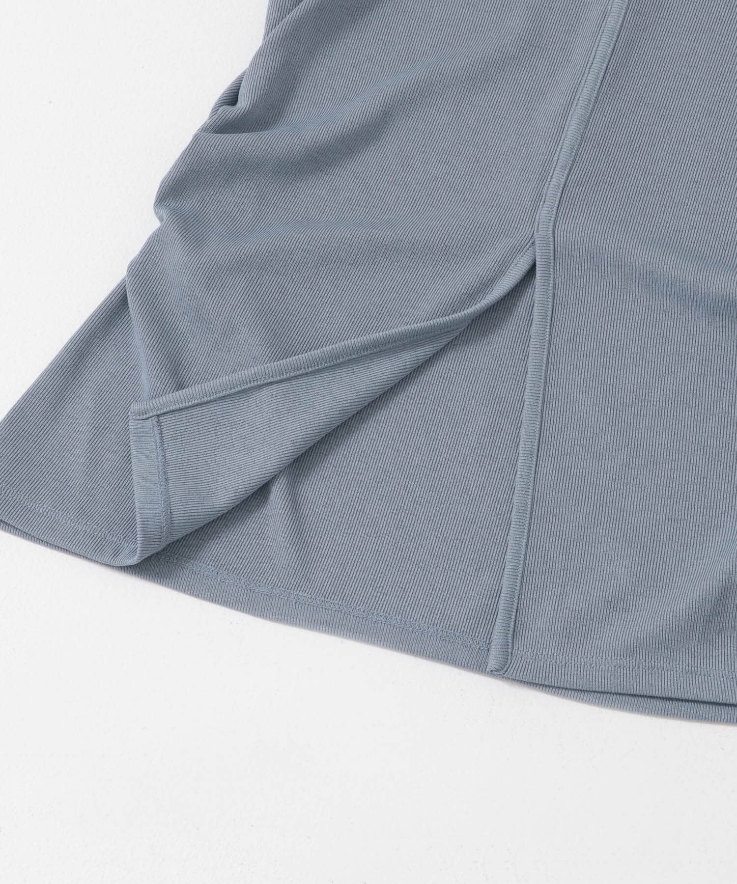 SENSE OF PLACE by URBAN RESEARCH「2WAYウエストギャザーリブトップ」|Tシャツ・カットソー|