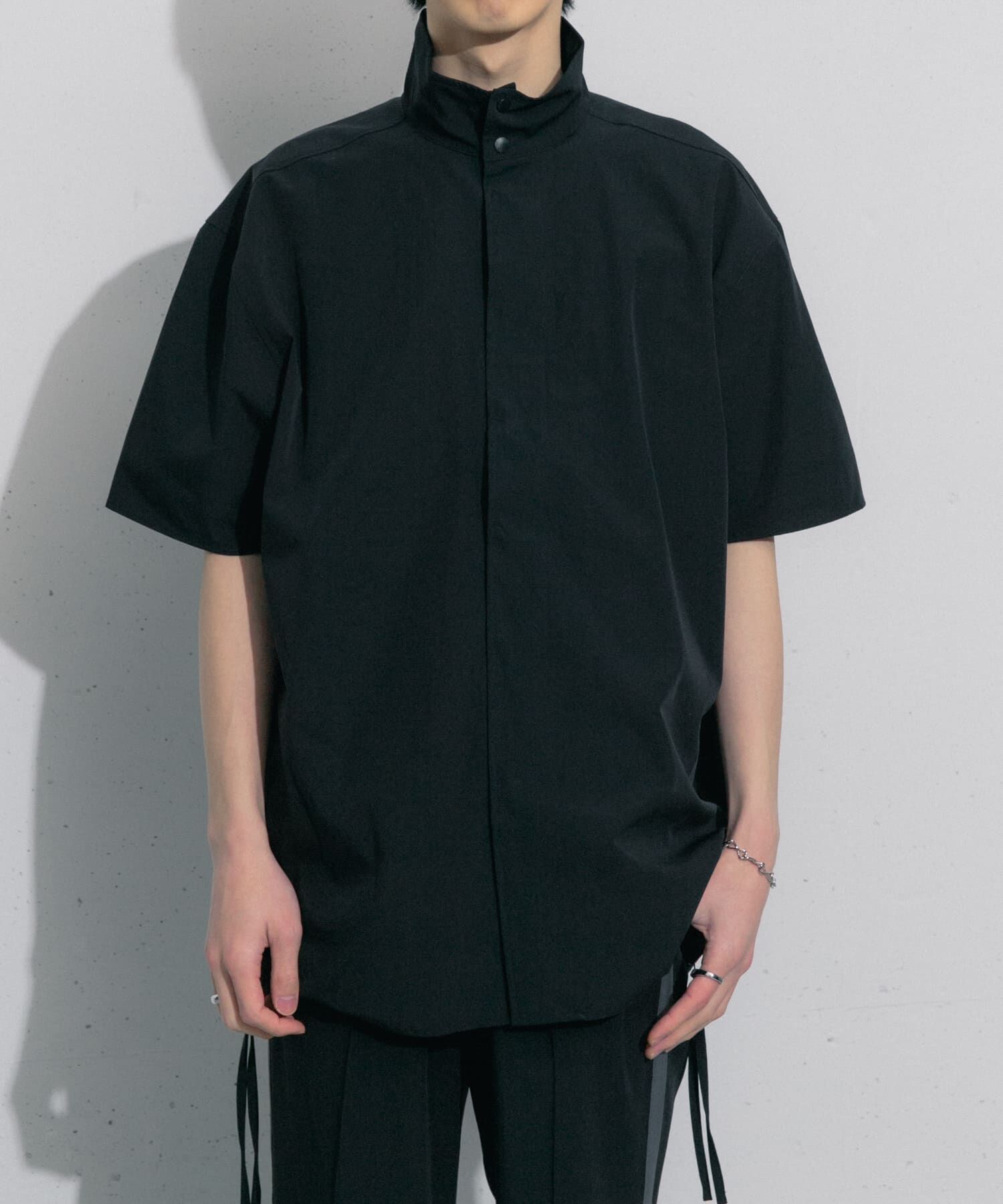 SENSE OF PLACE by URBAN RESEARCH「Uiscel　4wayストレッチサイドジップルーズシャツ」|シャツ・ブラウス|