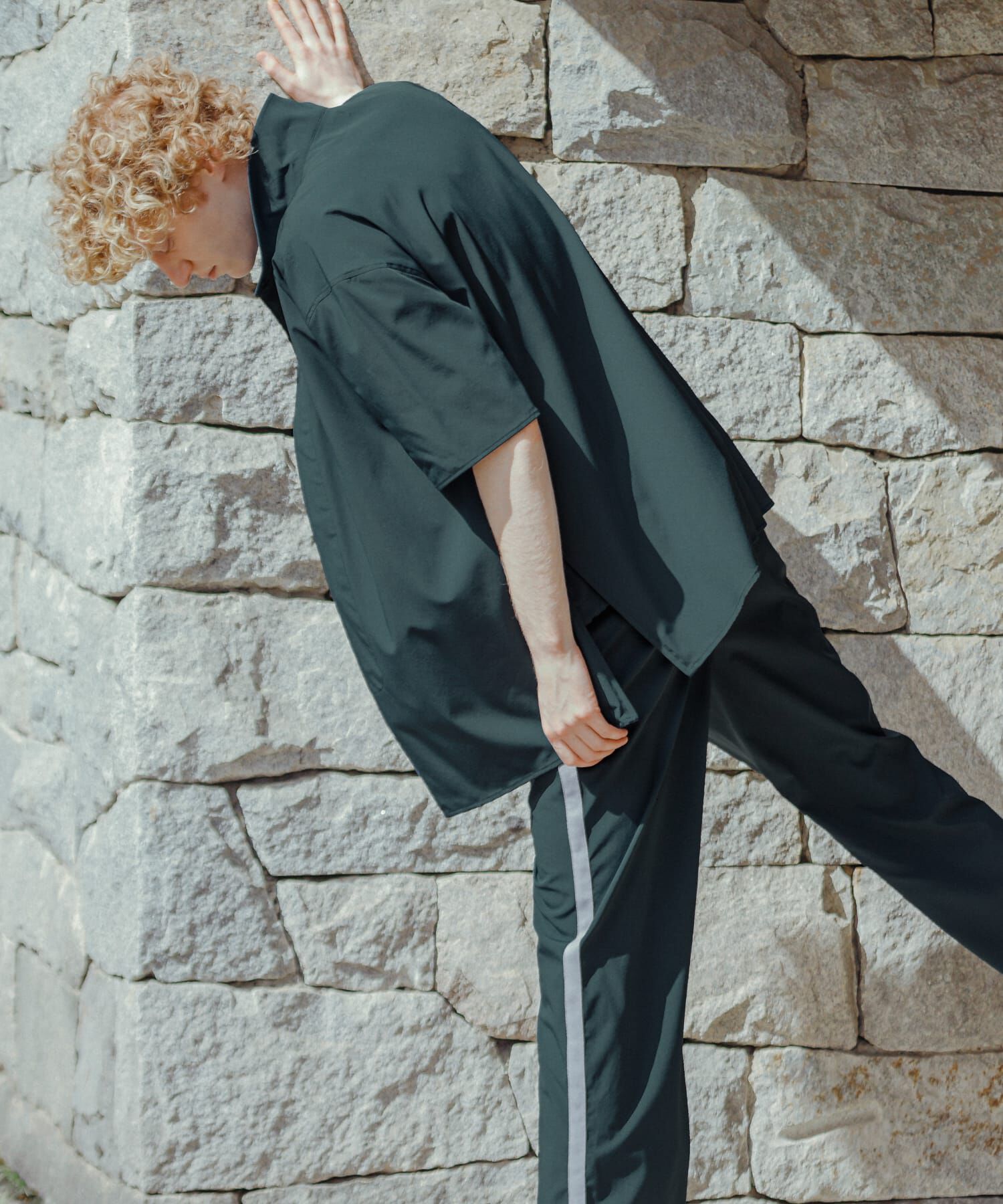 SENSE OF PLACE by URBAN RESEARCH「Uiscel　4wayストレッチサイドジップルーズシャツ」|シャツ・ブラウス|