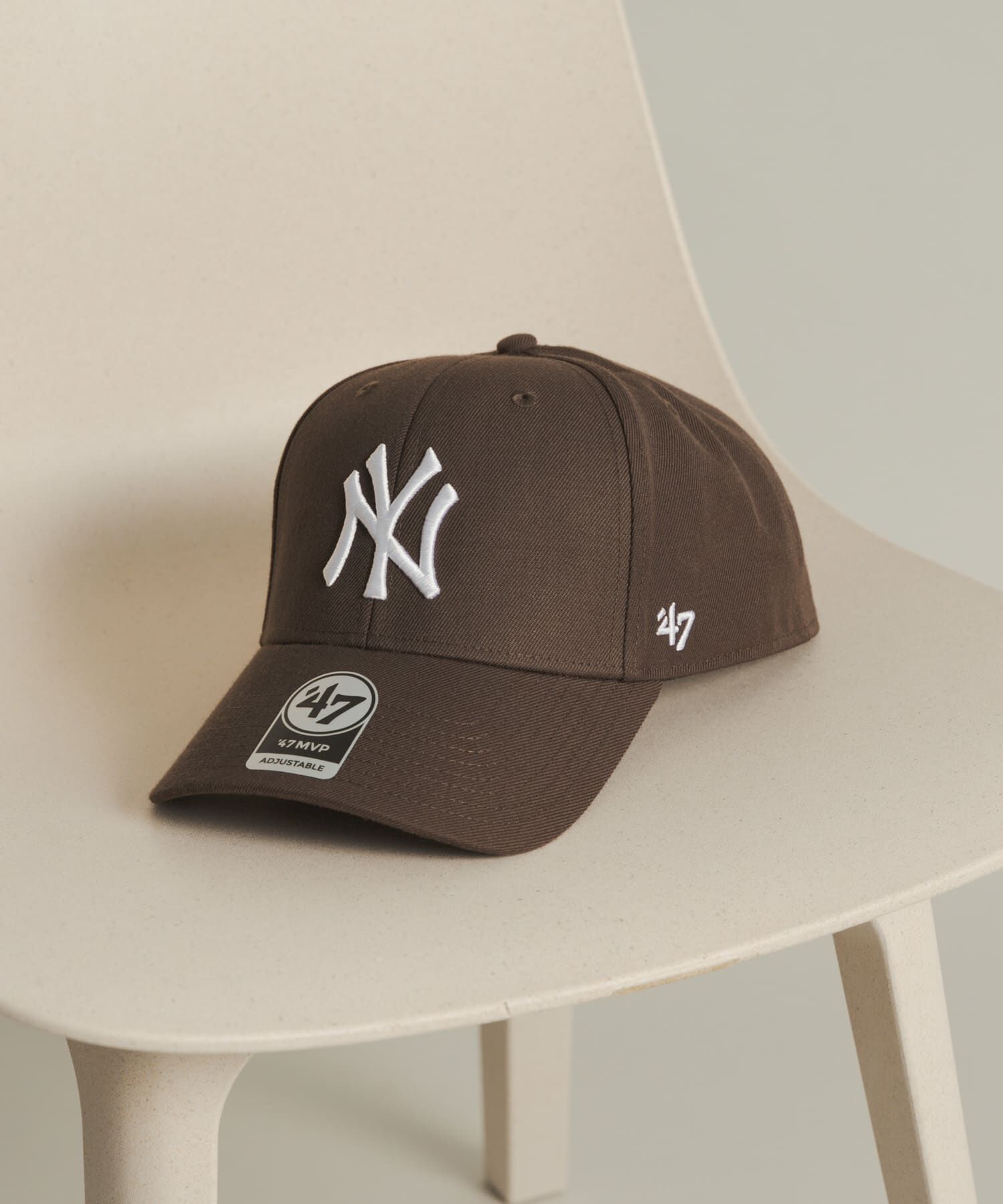 SENSE OF PLACE by URBAN RESEARCH「FORTY SEVEN　47 MVP S.B Collection NY」|キャップ・キャスケット|ブラウン