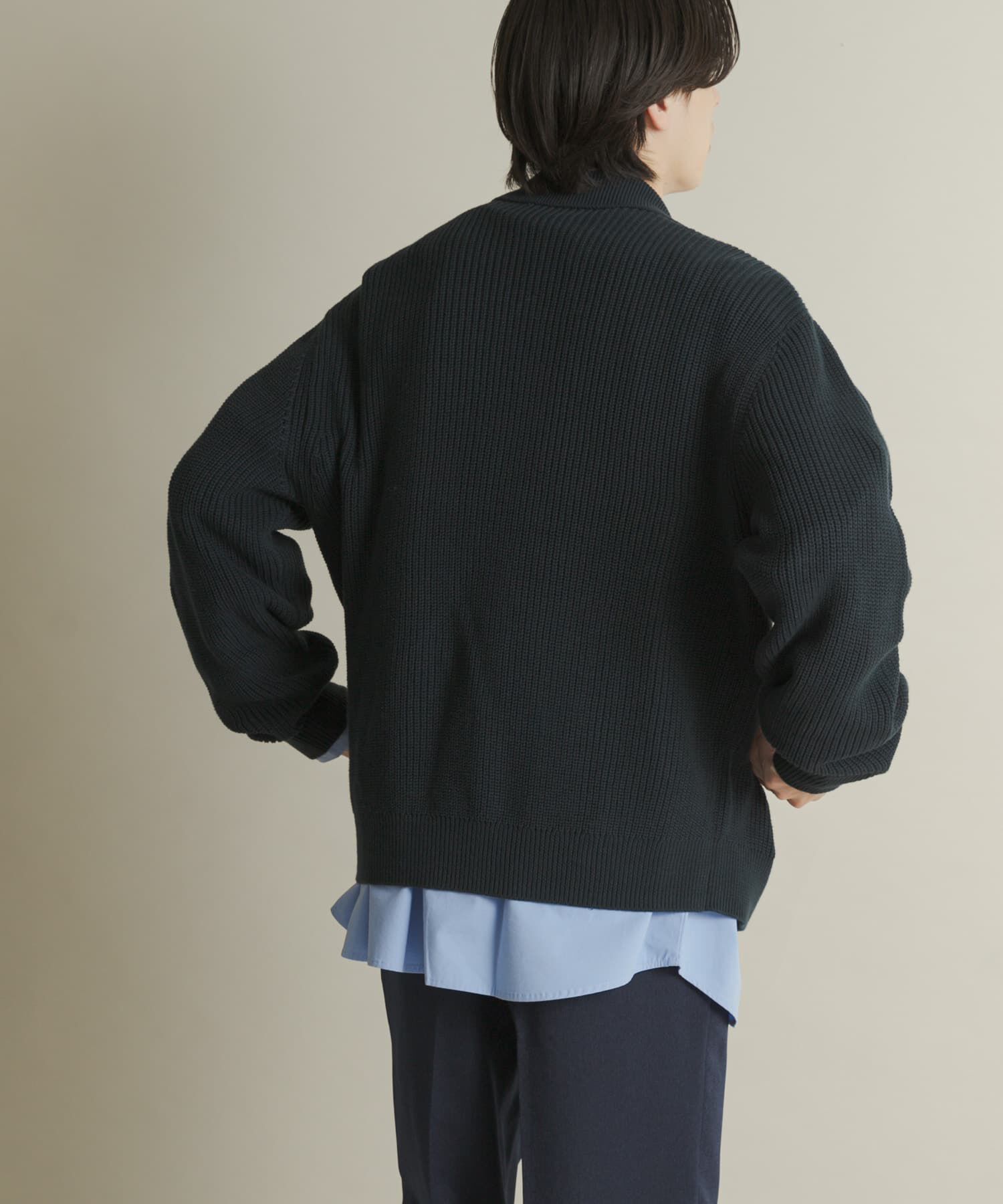 SENSE OF PLACE by URBAN RESEARCH「ダブルジップニットカーディガン」|ニット・セーター|