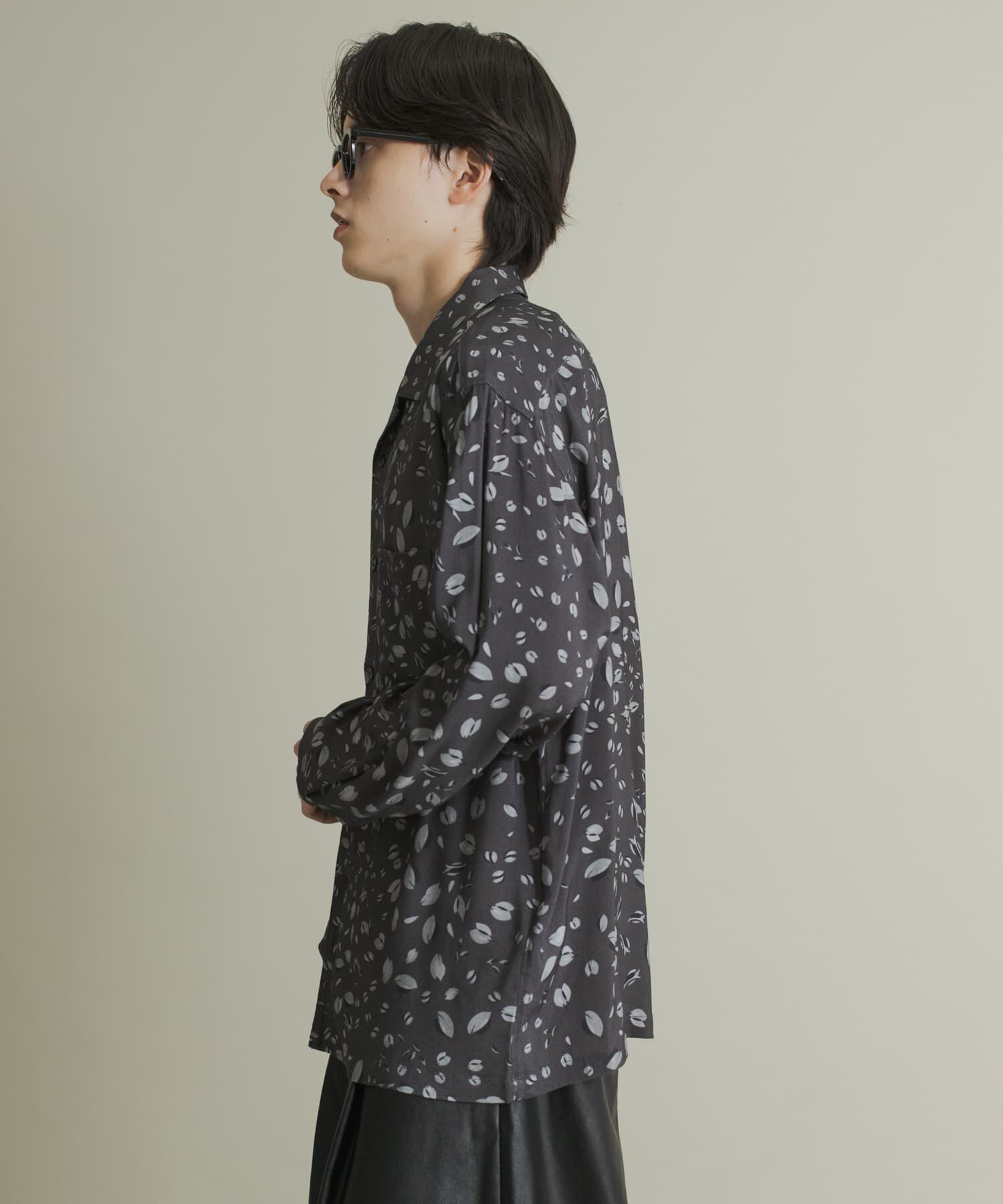 SENSE OF PLACE by URBAN RESEARCH「アソートパターンオープンカラーロングスリーブシャツ」|シャツ・ブラウス|