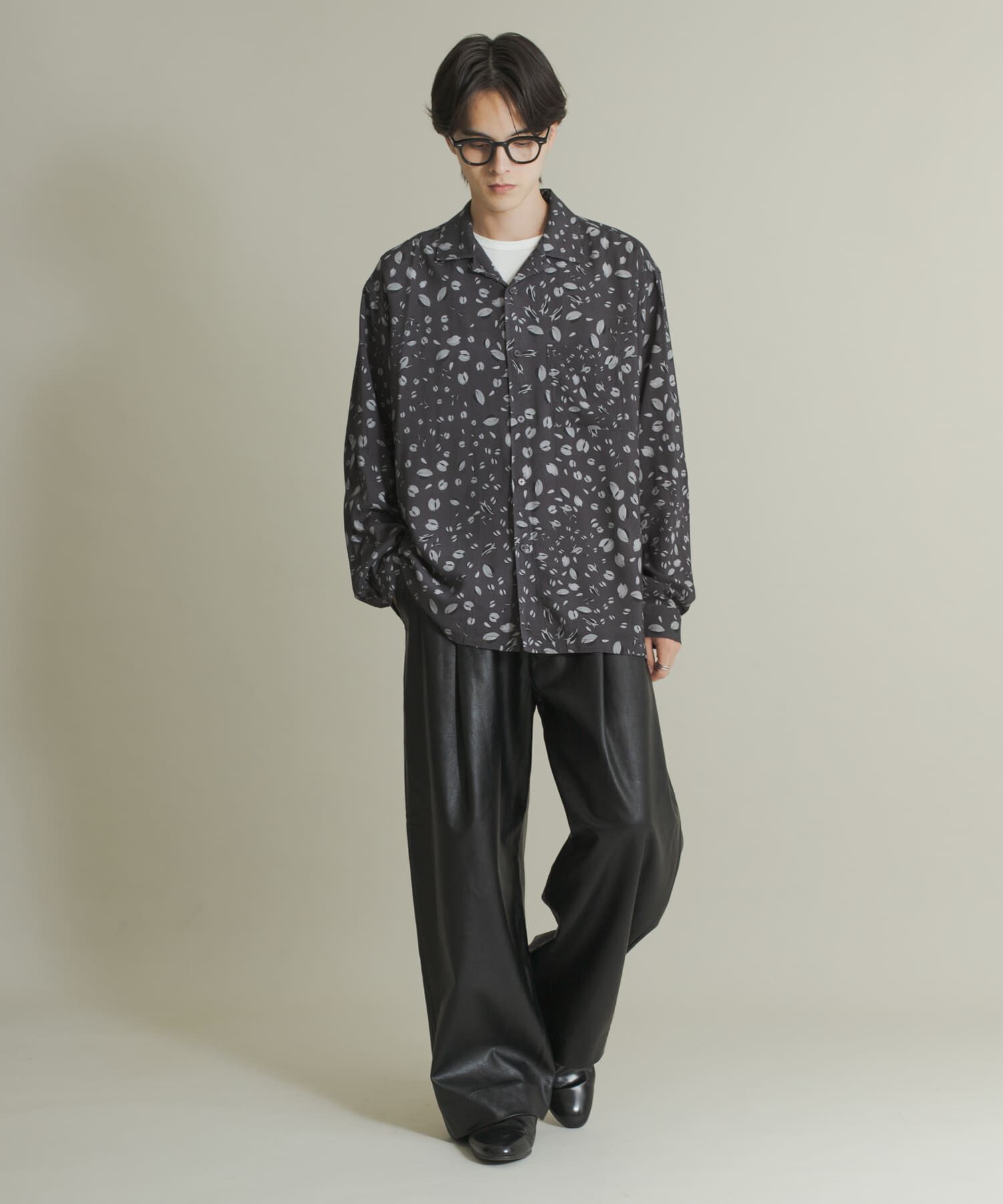 SENSE OF PLACE by URBAN RESEARCH「アソートパターンオープンカラーロングスリーブシャツ」|シャツ・ブラウス|