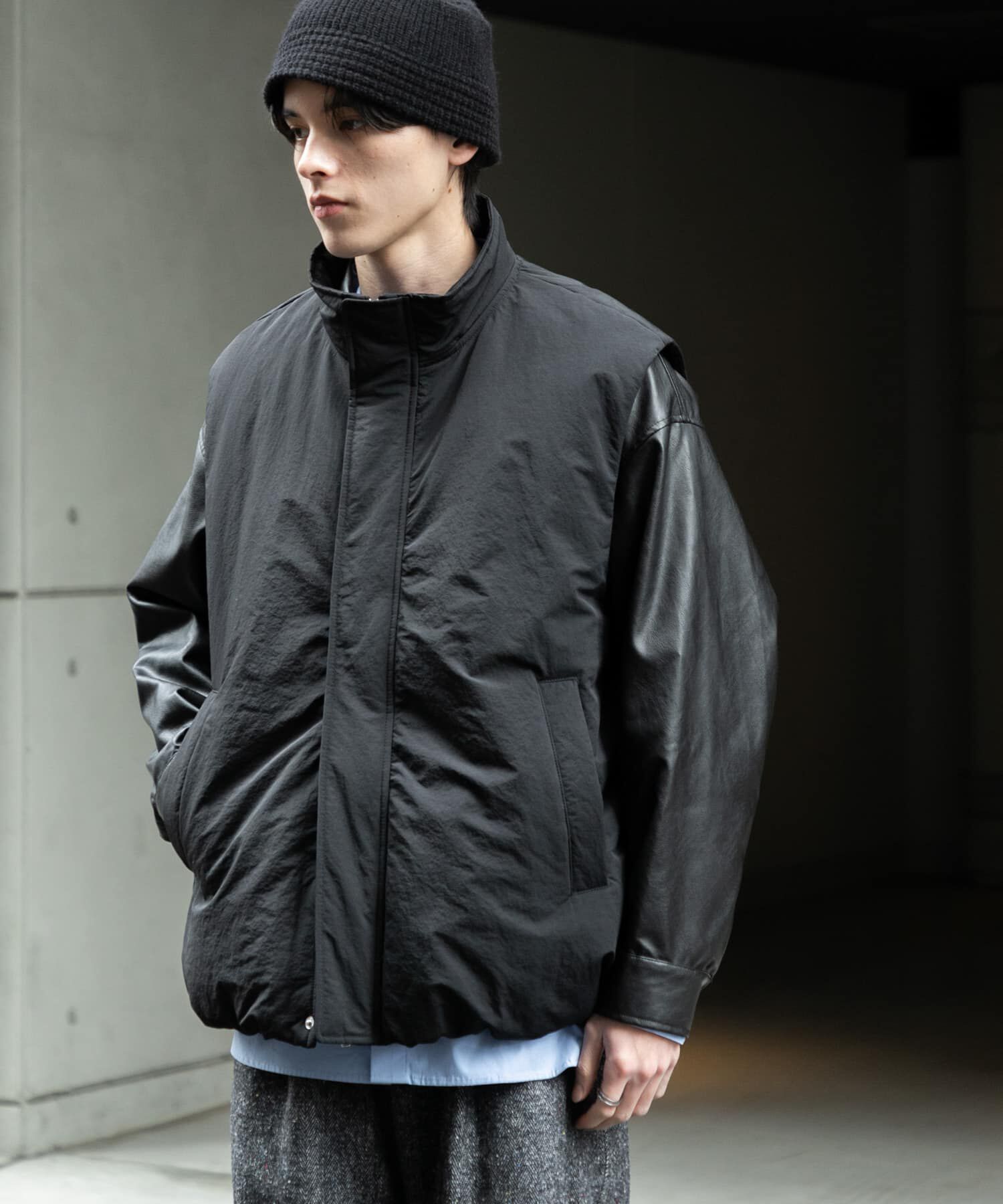 SENSE OF PLACE by URBAN RESEARCH「ナイロンユーティリティーベスト」|ダウンベスト・ベスト|