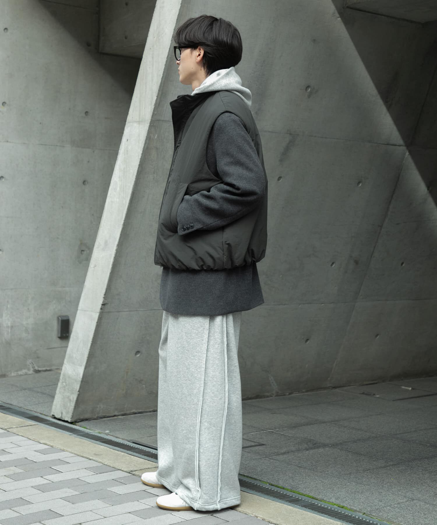 SENSE OF PLACE by URBAN RESEARCH「ナイロンユーティリティーベスト」|ダウンベスト・ベスト|