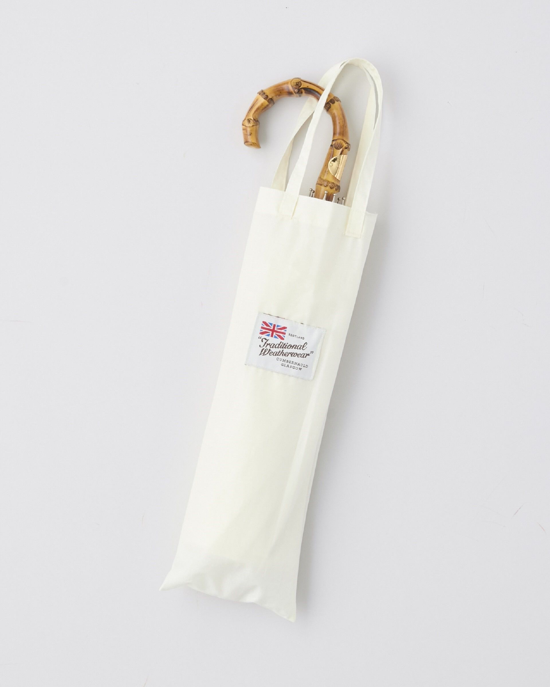 Traditional Weatherwear「FOLDING BAMBOO」|傘|ﾎﾜｲﾄ