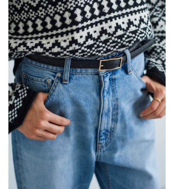 le.coeur blanc「ステッチベルト」|ベルト|