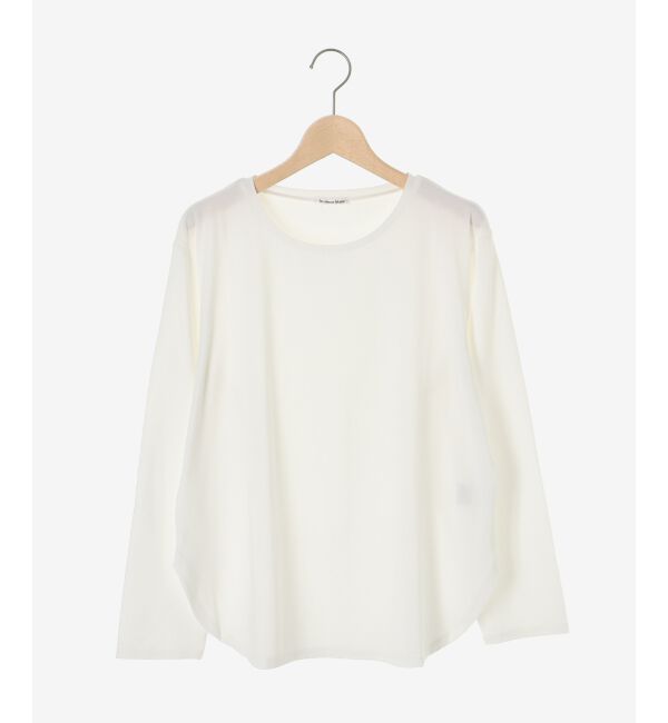 le.coeur blanc「《手洗い可能》ラウンドヘムカットソープルオーバー」|Tシャツ・カットソー|