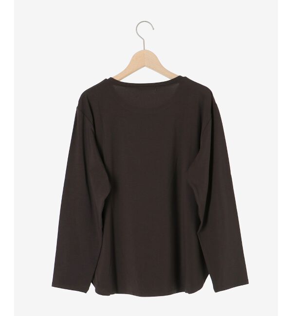 le.coeur blanc「《手洗い可能》ラウンドヘムカットソープルオーバー」|Tシャツ・カットソー|