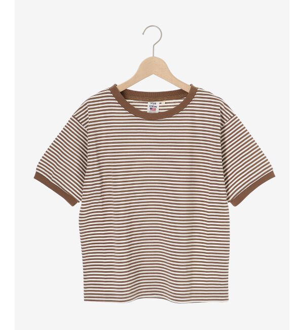  「STAR&STRIPE リンガーTEE」|Tシャツ・カットソー|