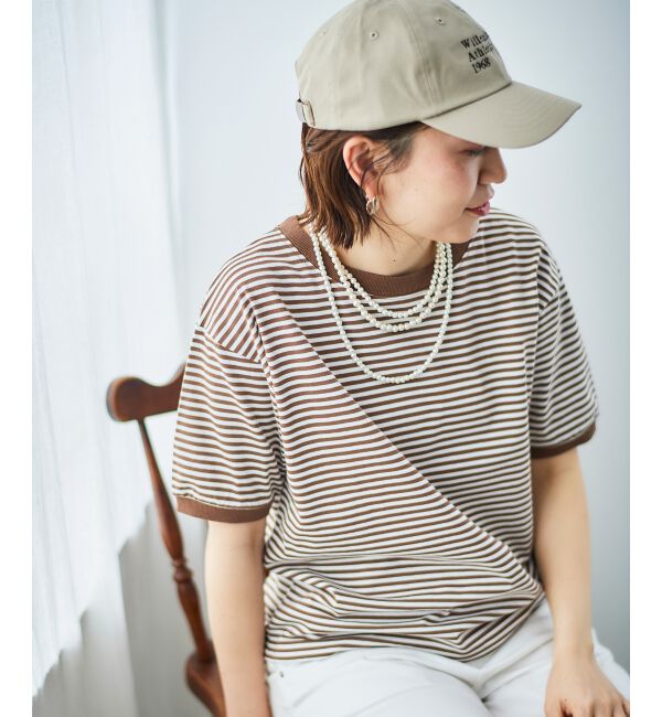  「STAR&STRIPE リンガーTEE」|Tシャツ・カットソー|