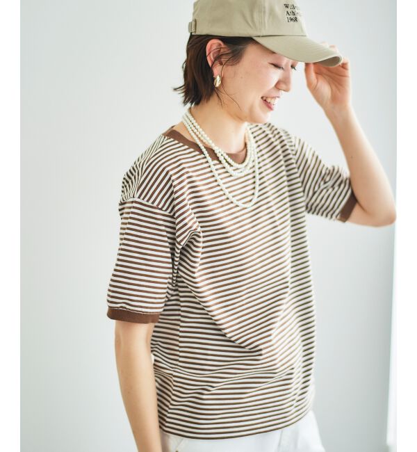  「STAR&STRIPE リンガーTEE」|Tシャツ・カットソー|