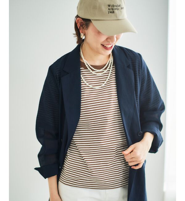  「STAR&STRIPE リンガーTEE」|Tシャツ・カットソー|