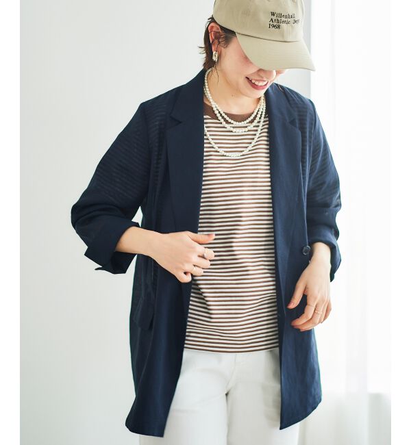  「STAR&STRIPE リンガーTEE」|Tシャツ・カットソー|