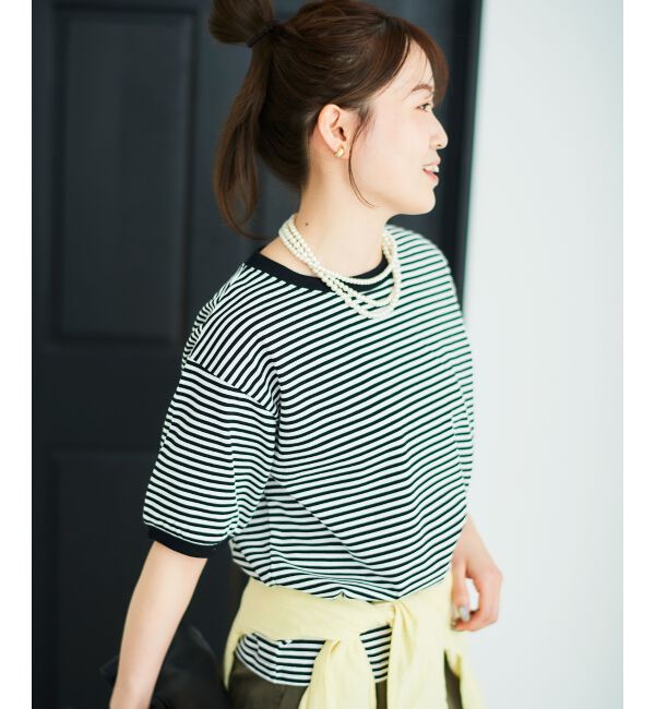  「STAR&STRIPE リンガーTEE」|Tシャツ・カットソー|