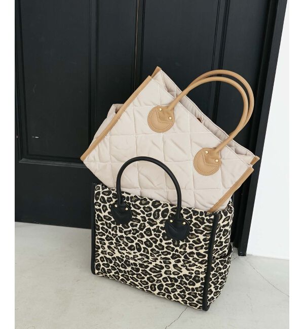 le.coeur blanc「キルティングスクエアトート」|トートバッグ|