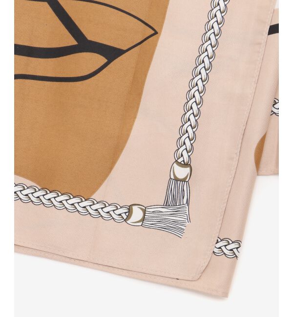  「ニュアンスプリントビッグスカーフ」|バンダナ・スカーフ|